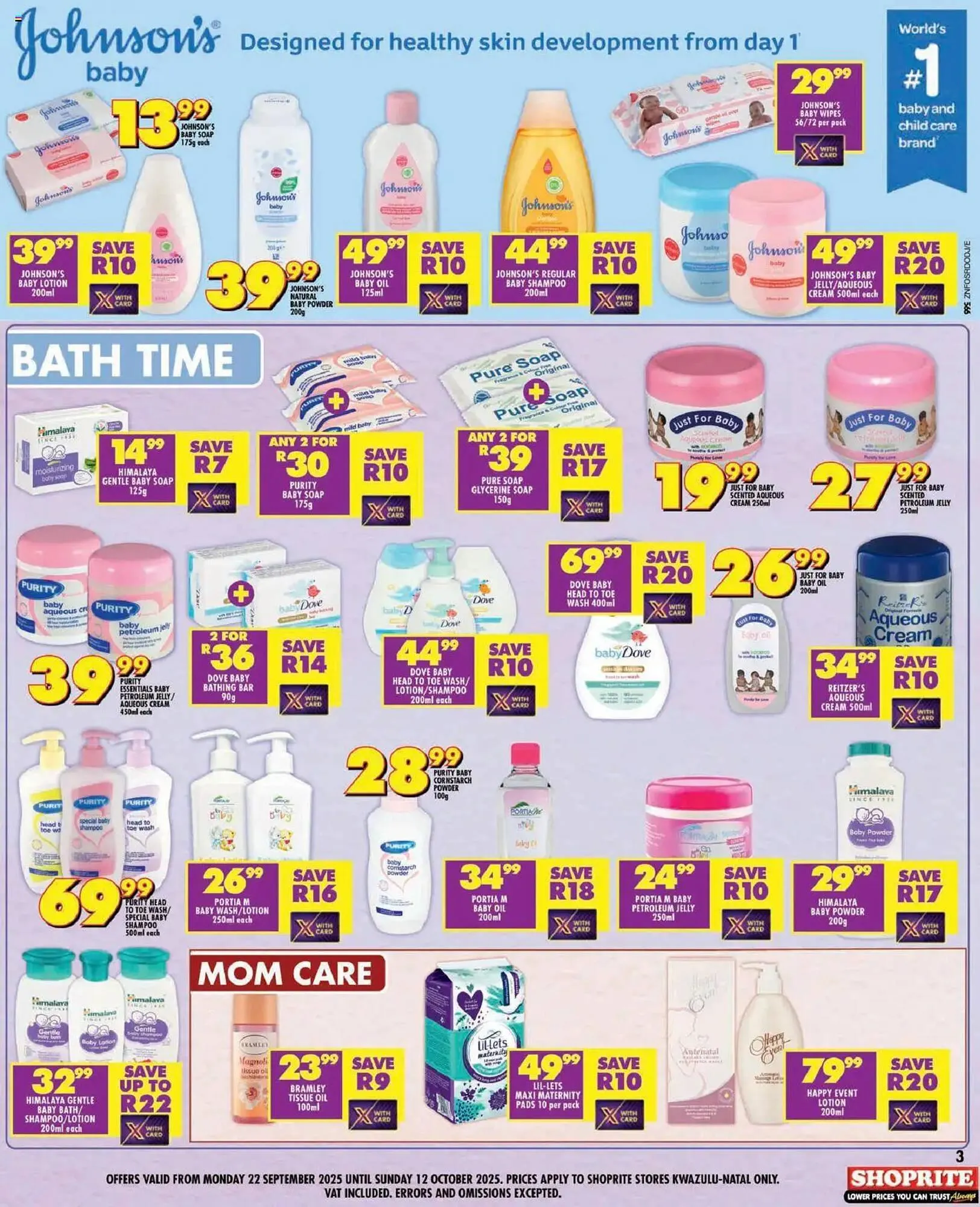 Shoprite catalogue from 22 September to 12 October 2025 - Catalogue Page 3