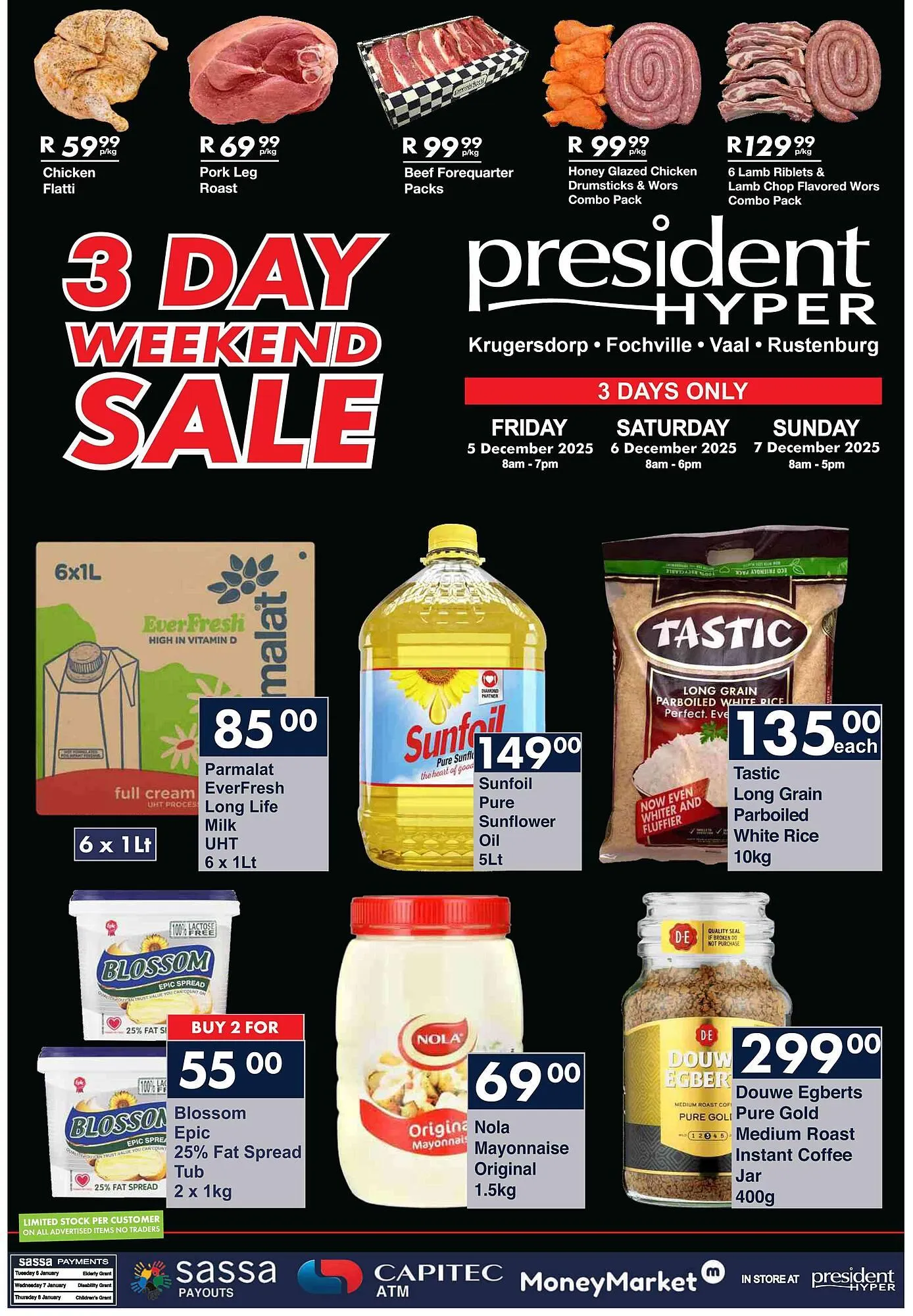 President Hyper catalogue from 5 December to 7 December 2025 - Catalogue Page 1