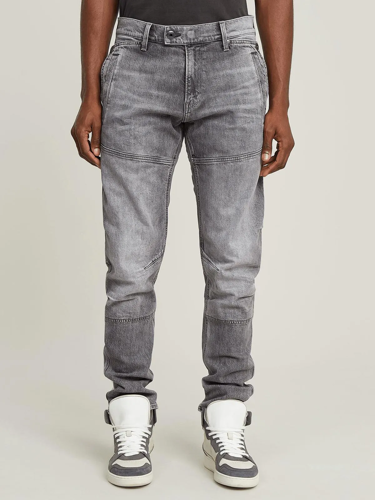 G-Star Men's Diver 3D Grey Slim Jeans