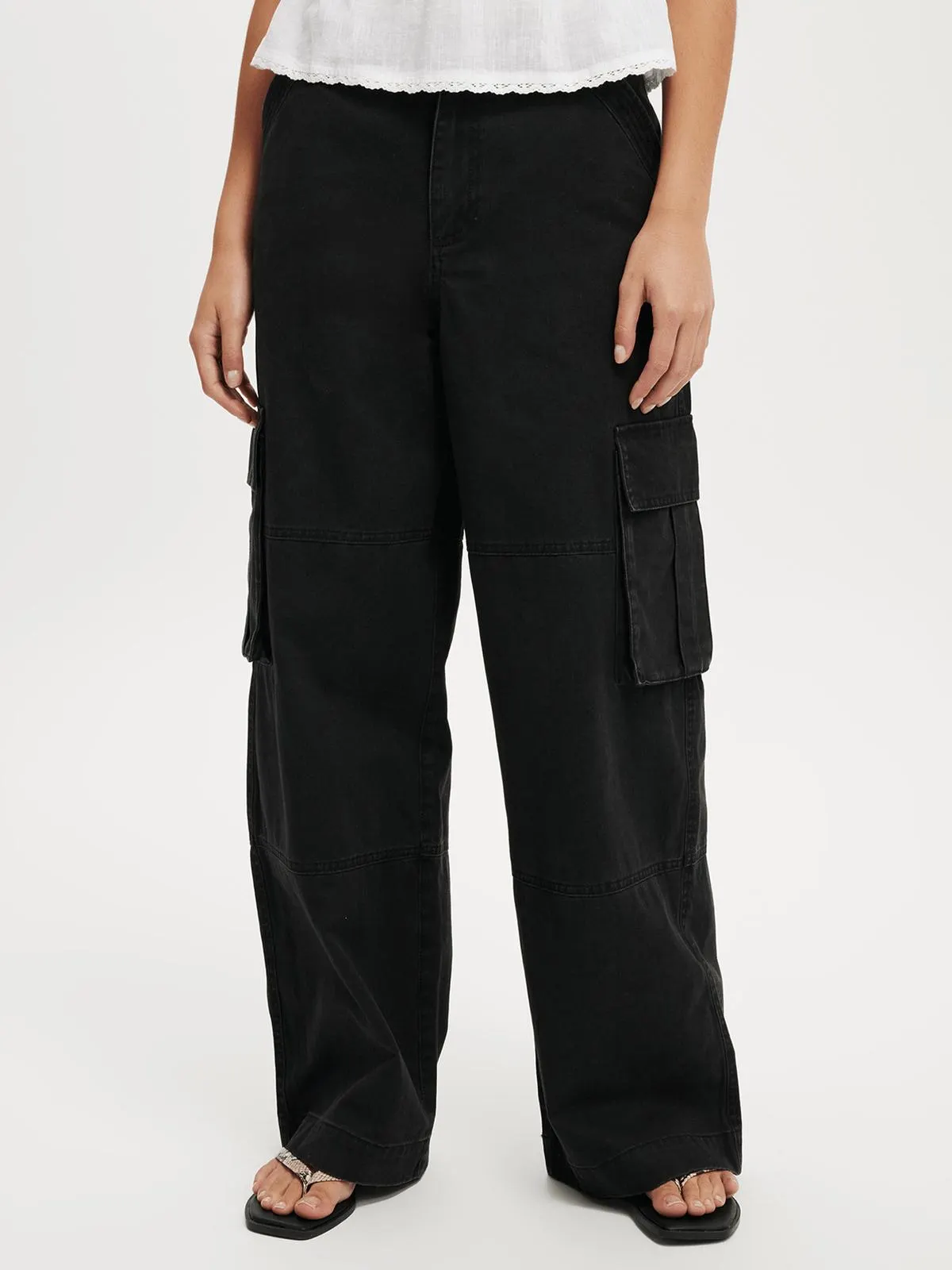 Women's Cotton On Black Benny Cargo Pants