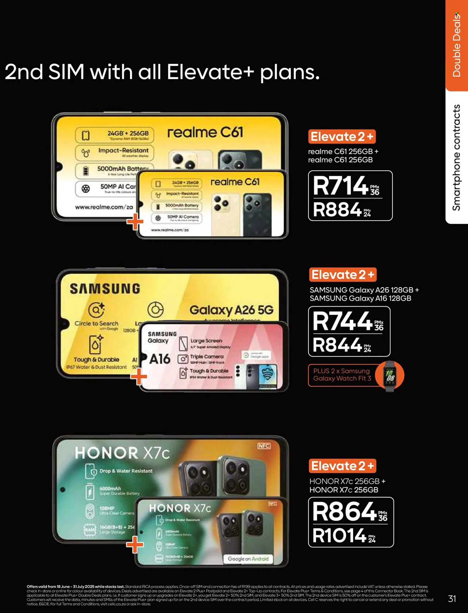 Cell C catalogue from 18 June to 31 July 2025 - Catalogue Page 31