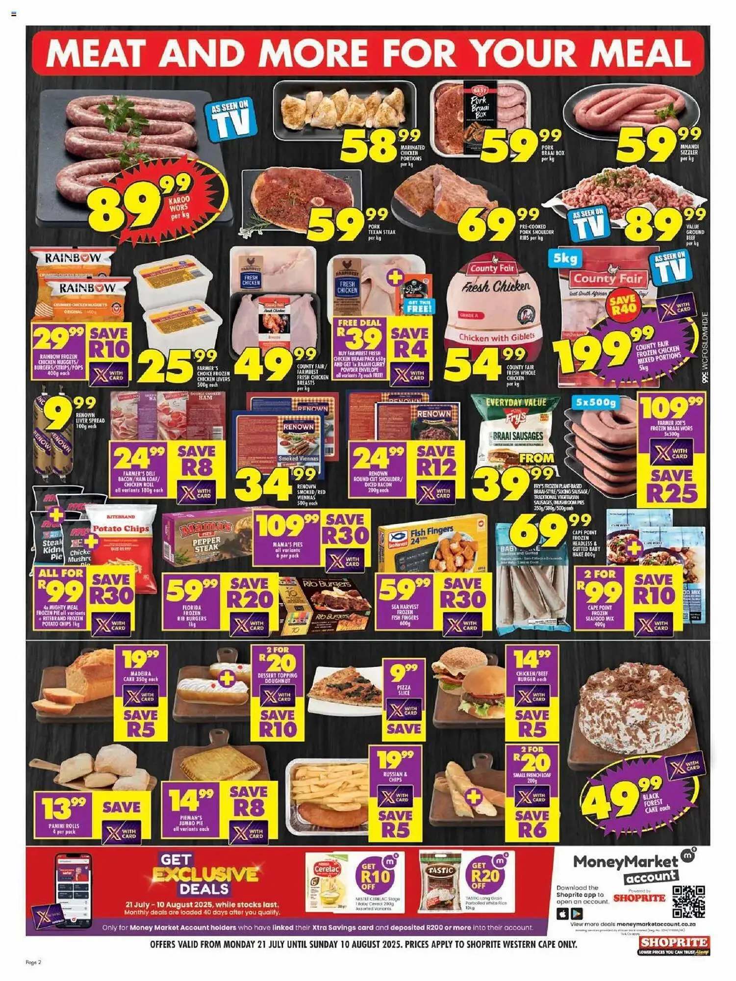 Shoprite catalogue from 21 July to 10 August 2025 - Catalogue Page 2