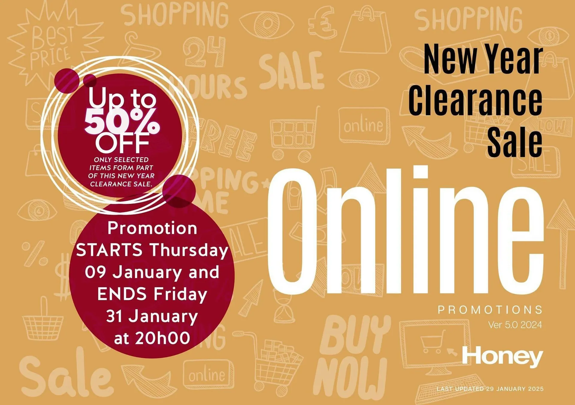 Honey Fashion Accessories catalogue from 30 January to 13 February 2025 - Catalogue Page 1