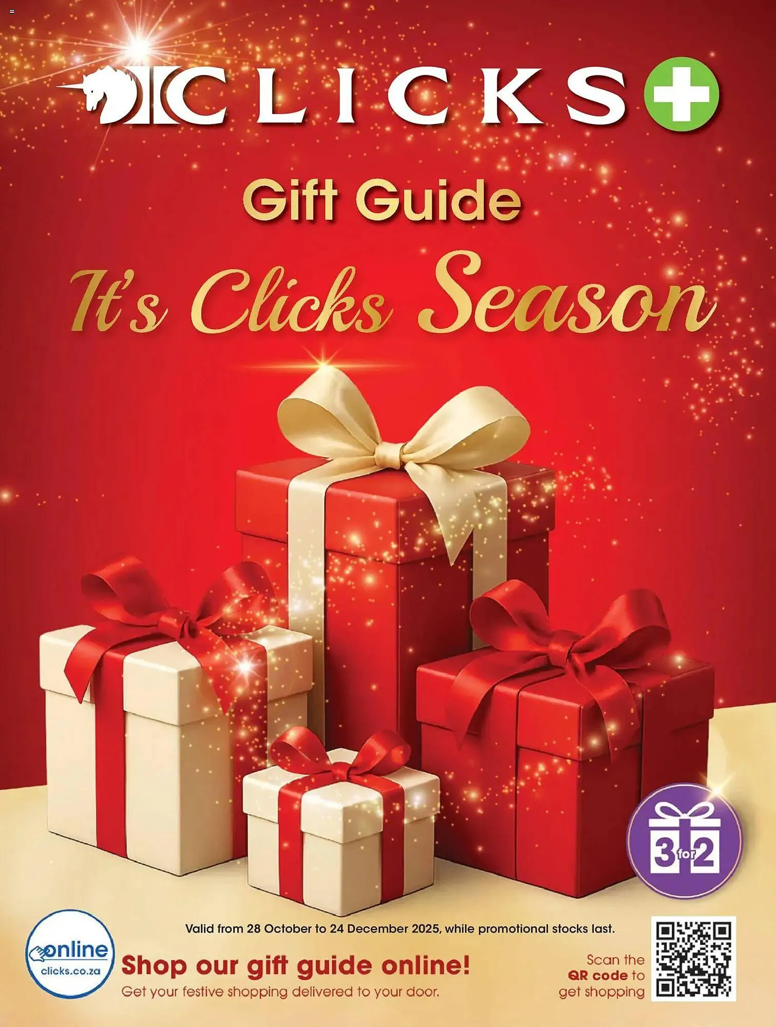 Clicks catalogue from 28 October to 24 December 2025 - Catalogue Page 1