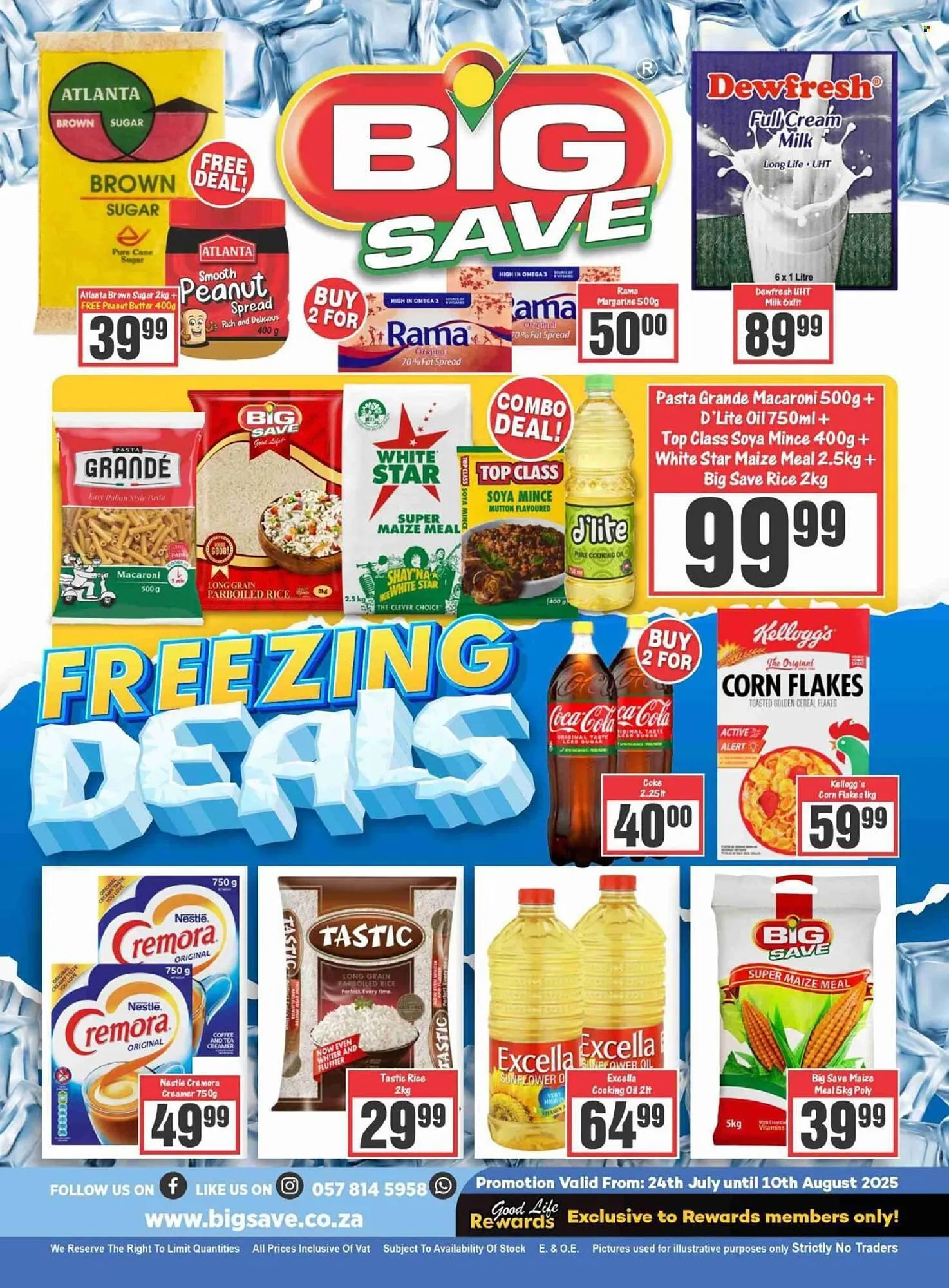 Big Save catalogue from 24 July to 10 August 2025 - Catalogue Page 1