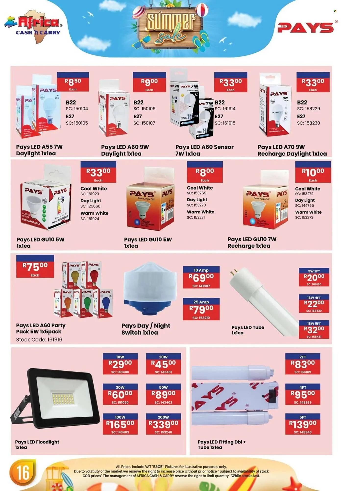 Africa Cash and Carry catalogue from 17 November to 31 January 2026 - Catalogue Page 16