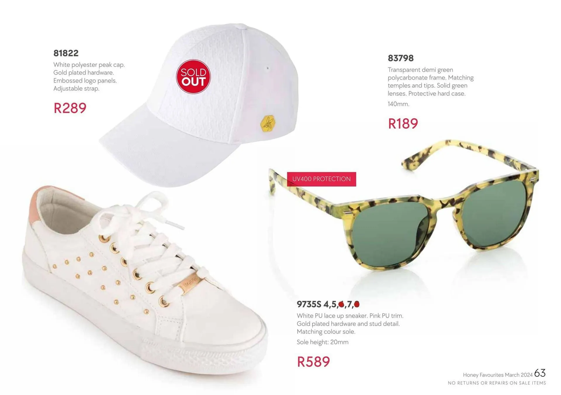 Honey Fashion Accessories catalogue from 29 March to 30 April 2024 - Catalogue Page 61