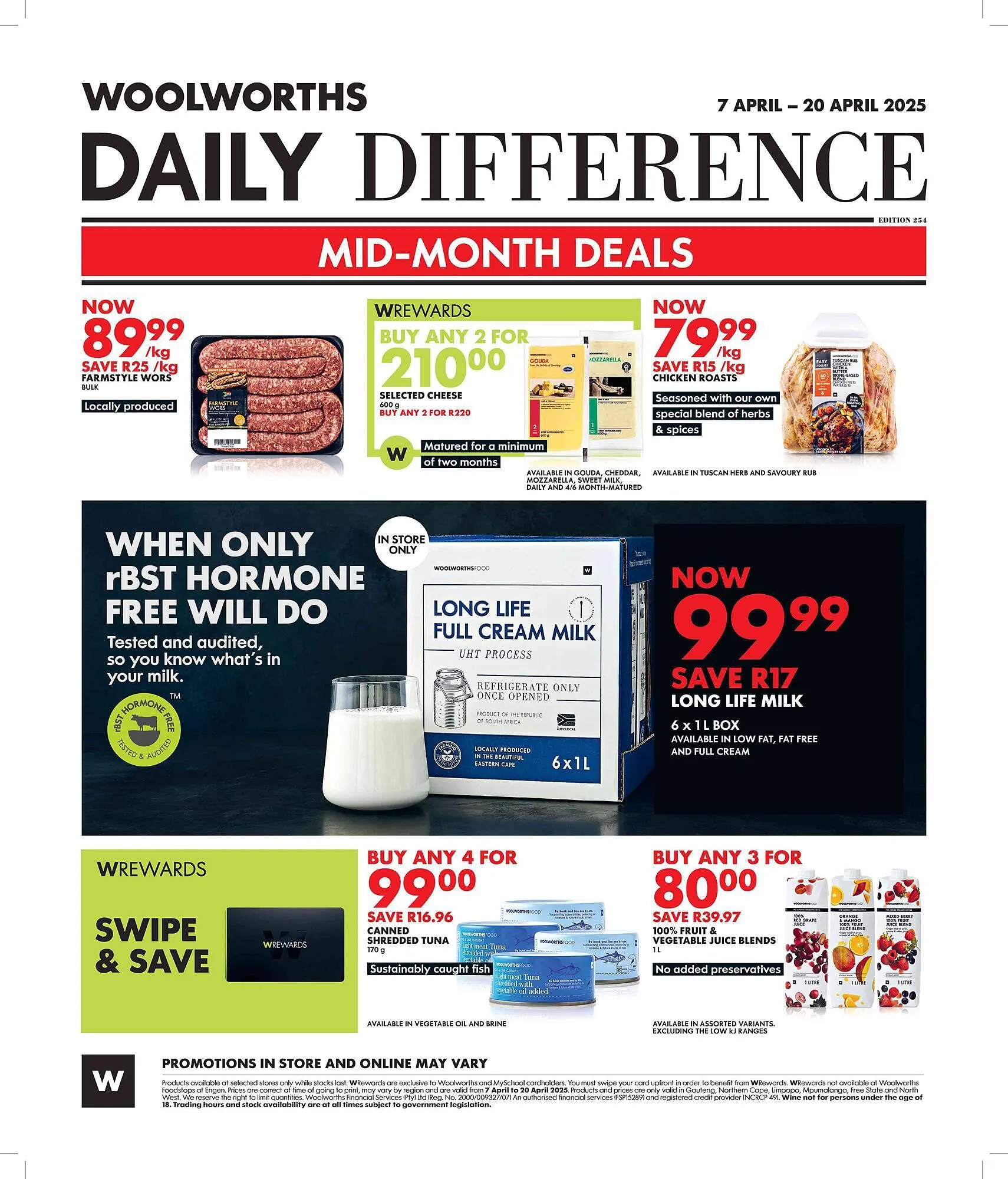 Woolworths catalogue from 7 April to 20 April 2025 - Catalogue Page 7