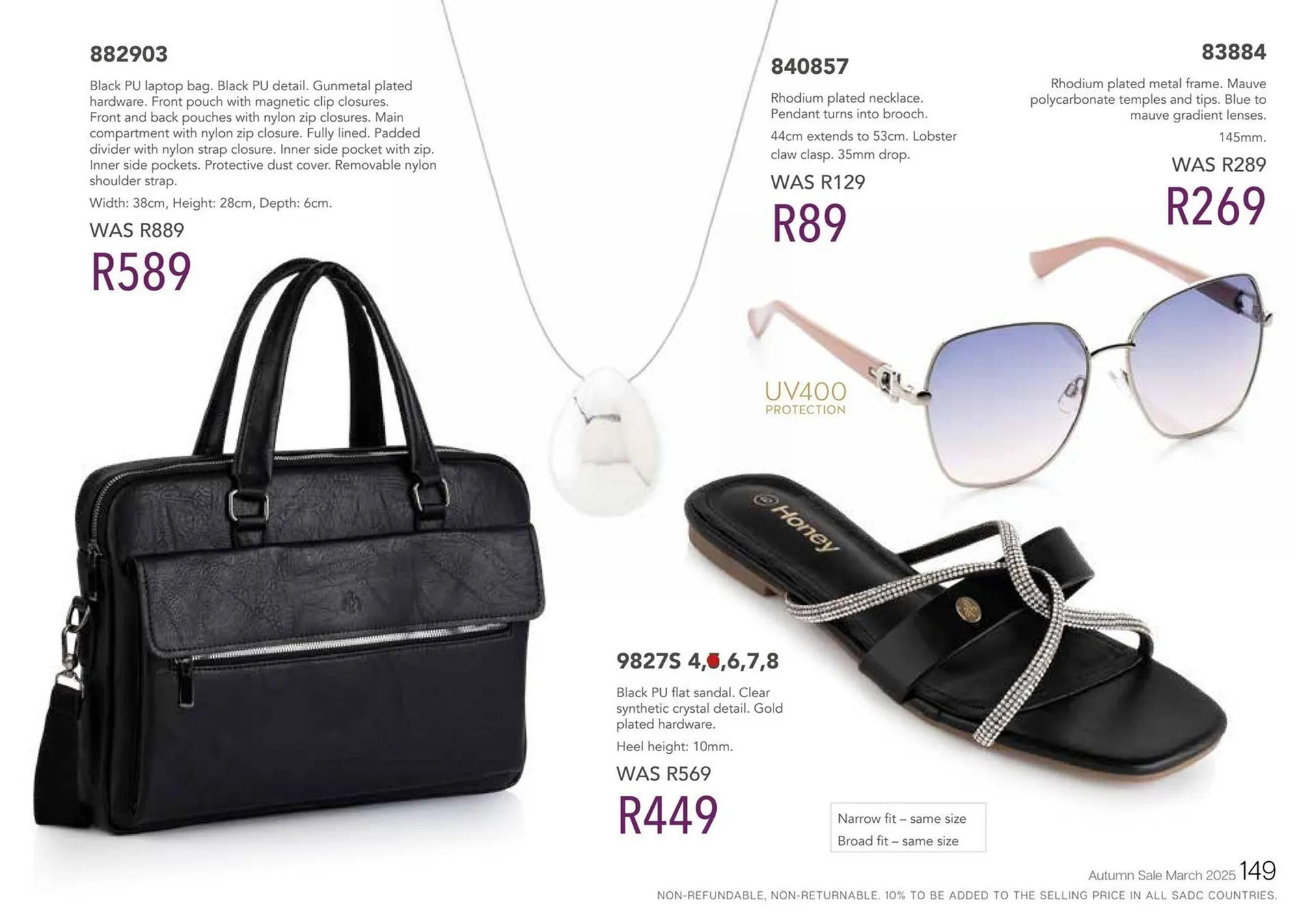 Honey Fashion Accessories catalogue from 6 June to 12 June 2025 - Catalogue Page 151