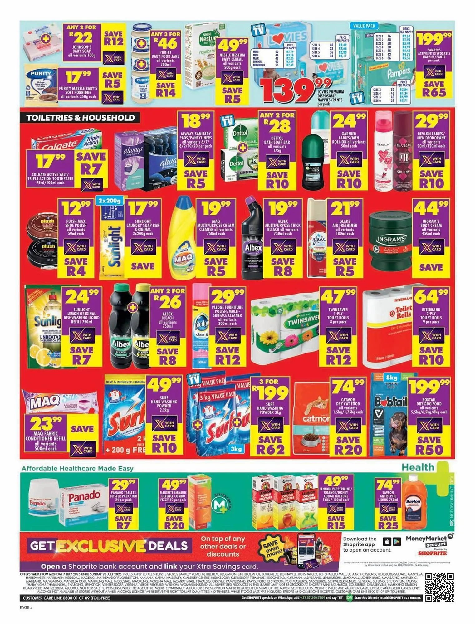 Shoprite catalogue from 7 July to 20 July 2025 - Catalogue Page 4
