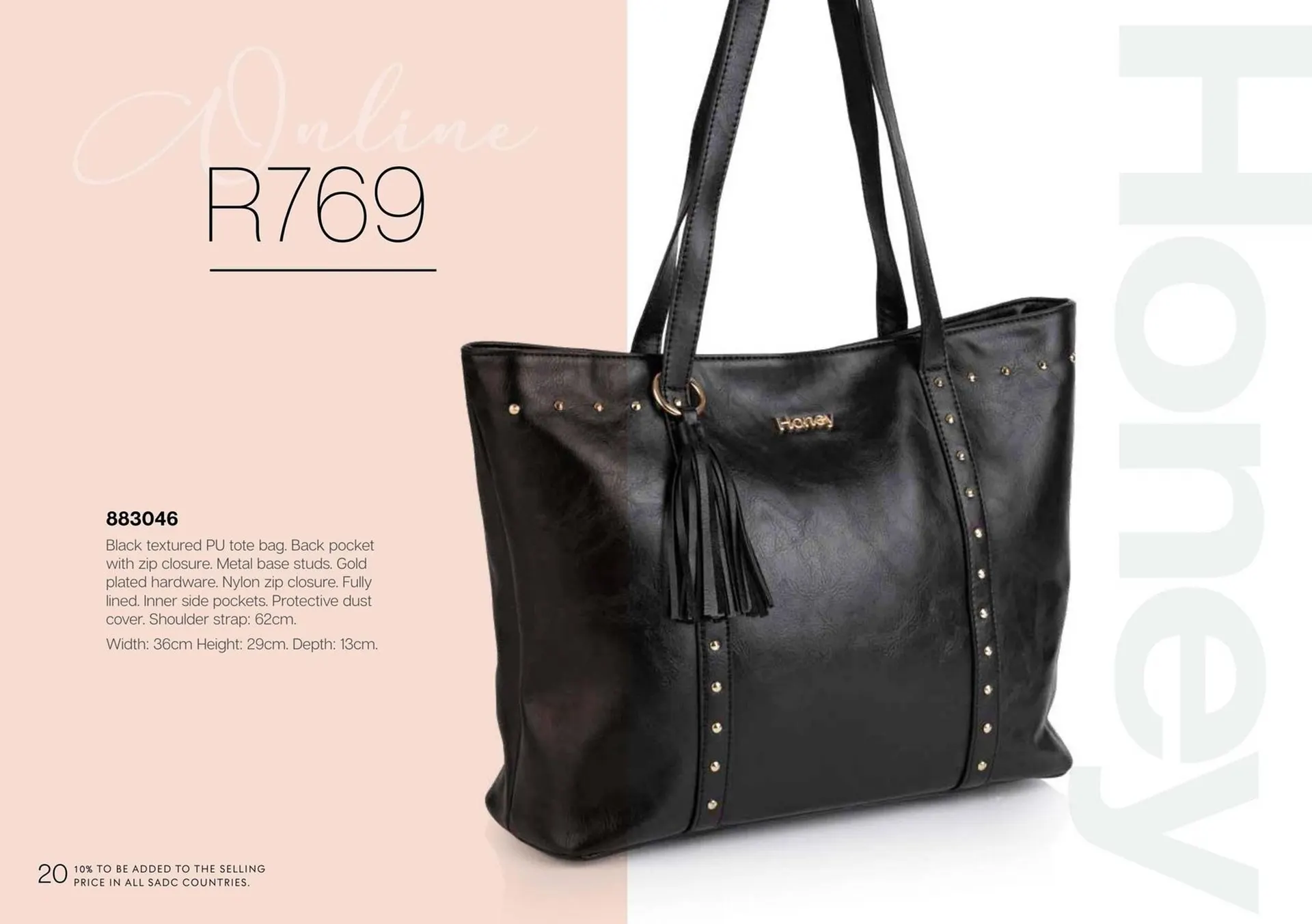 Honey Fashion Accessories catalogue from 15 April to 21 April 2025 - Catalogue Page 22