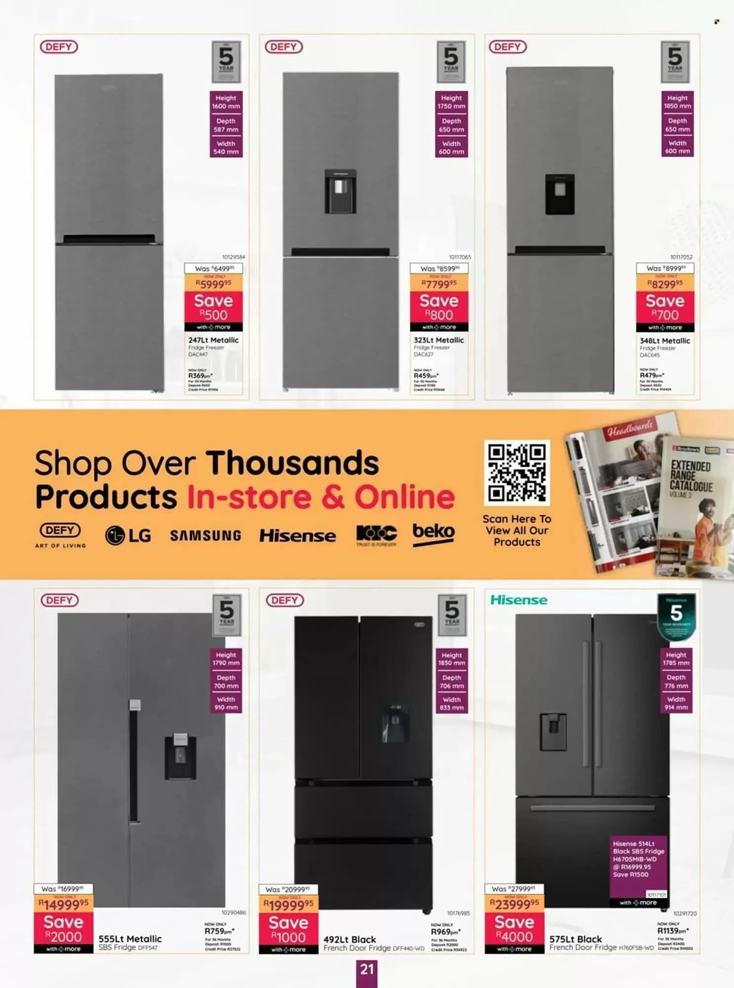 Bradlows catalogue from 24 July to 20 August 2025 - Catalogue Page 21