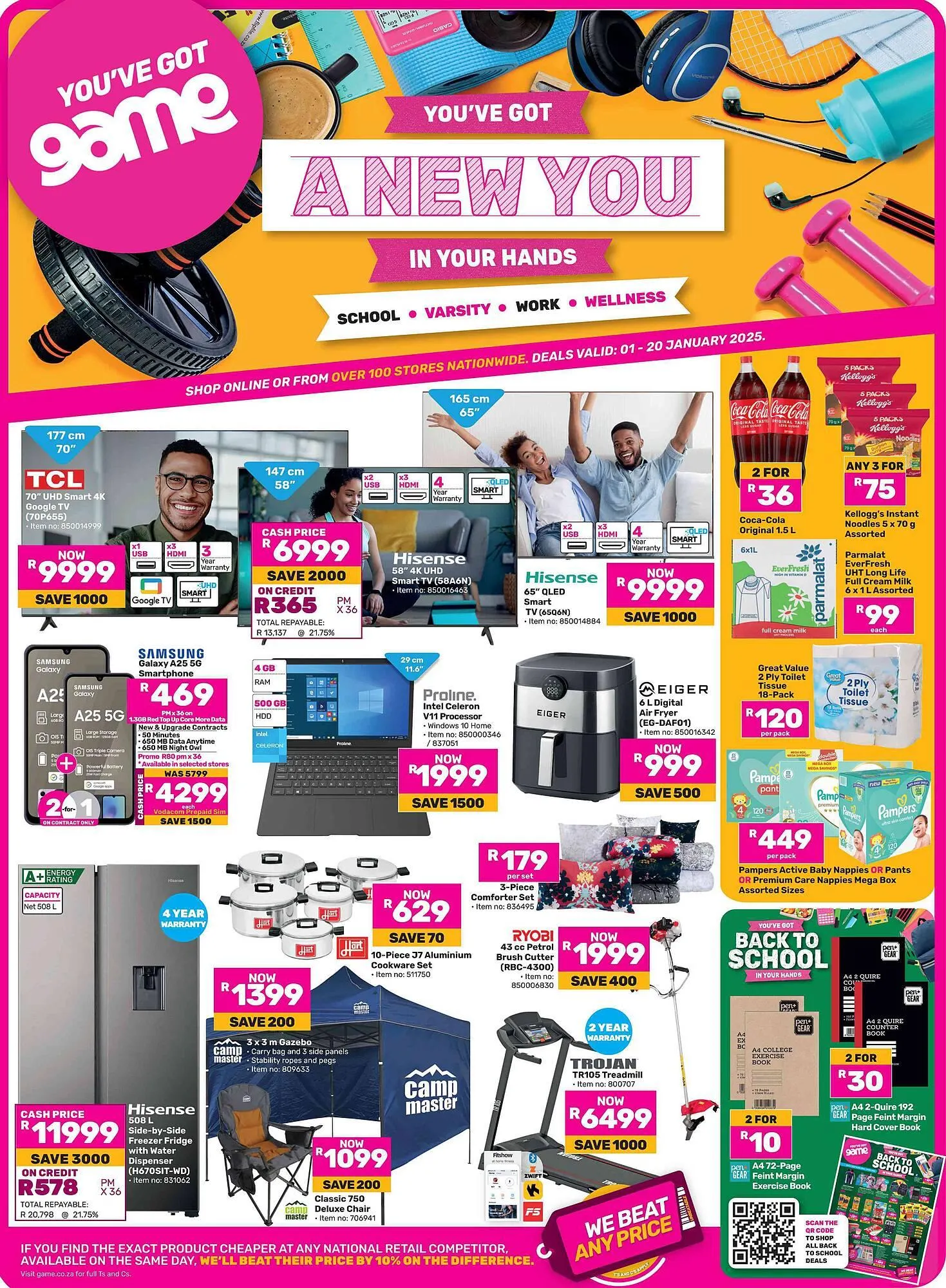 Game catalogue from 1 January to 20 January 2025 - Catalogue Page 1