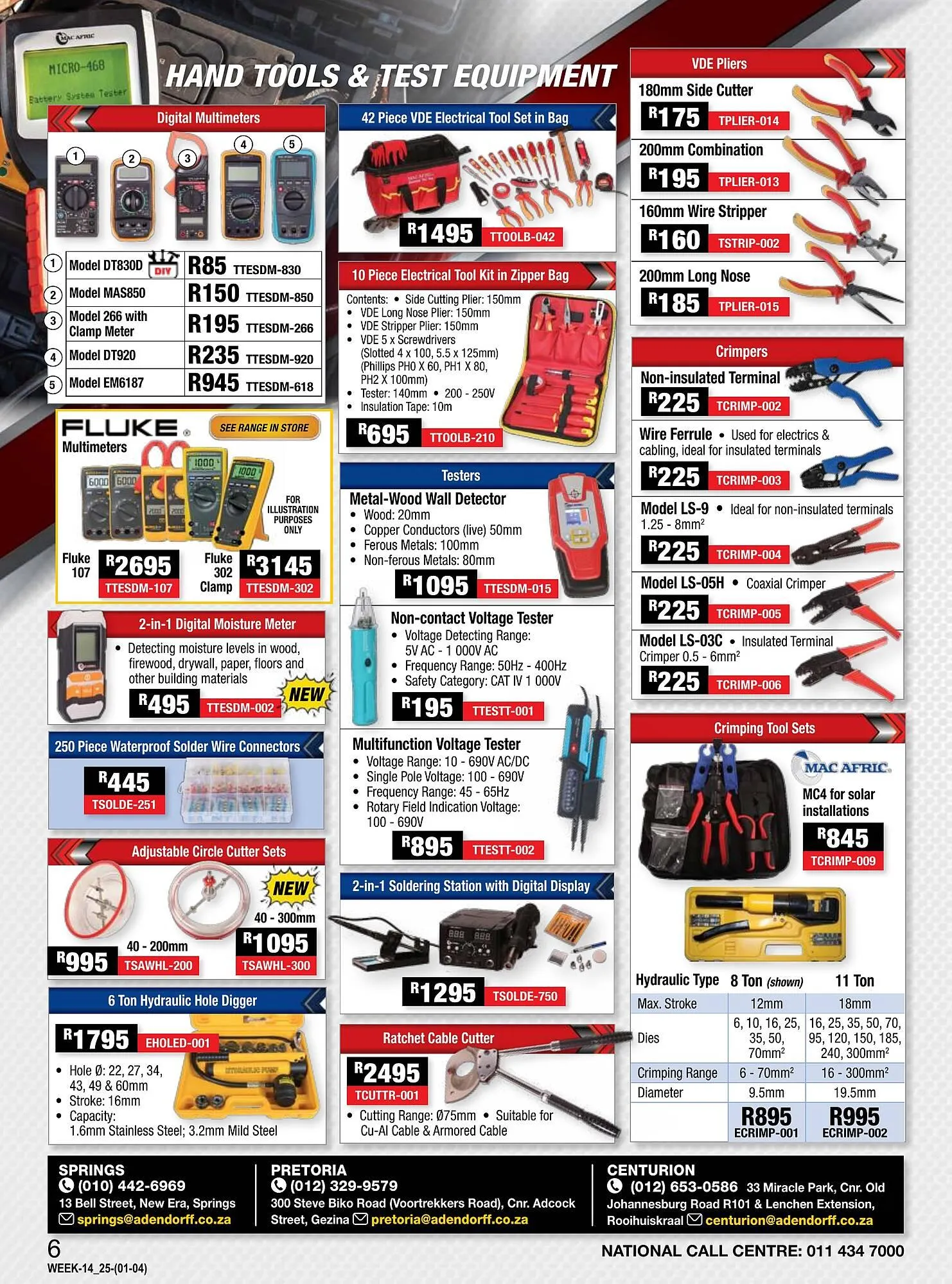Adendorff Machinery Mart catalogue from 1 April to 30 April 2025 - Catalogue Page 8