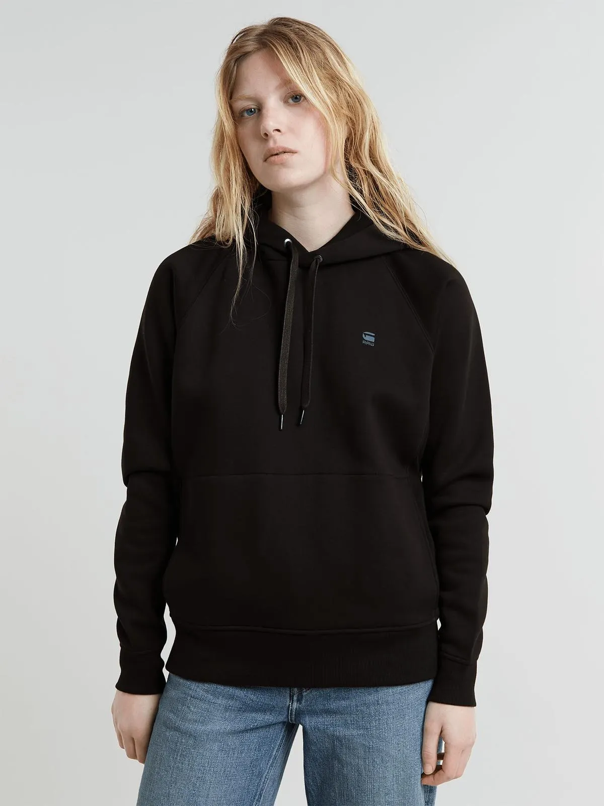 G-Star Women's Premium Core 2.0 Hooded Dark Black Sweater