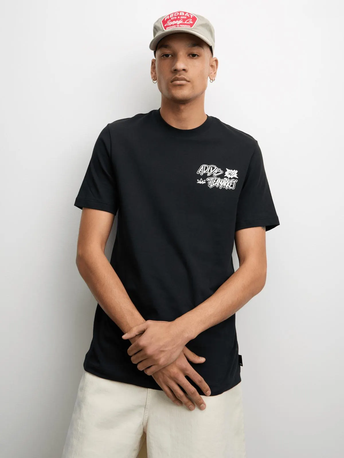 adidas Originals Men's Graphic Black T-Shirt