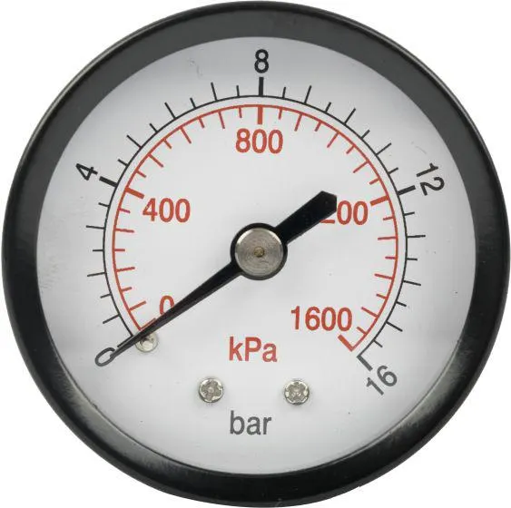 Aircraft Airline Pressure Gauge 50mm 1/8in Rear Fit 0-16Bar/0-1600KPA