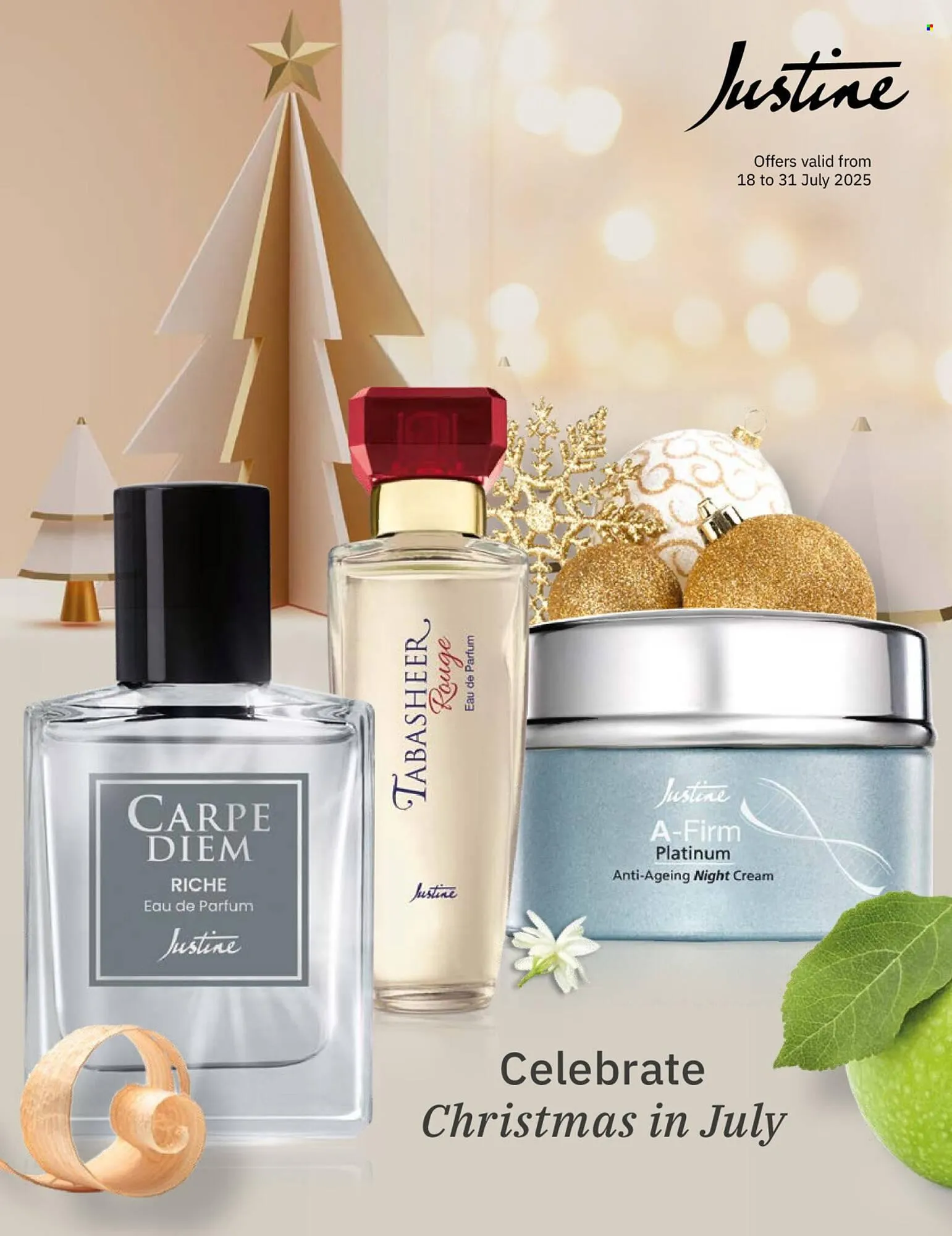 Justine catalogue from 18 July to 31 July 2025 - Catalogue Page 1