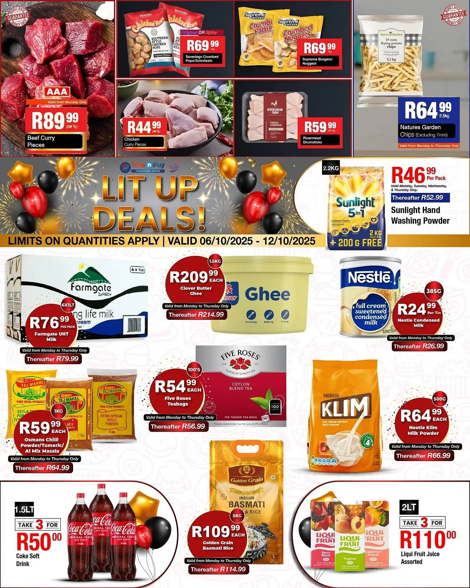 Take 'n Pay catalogue from 6 October to 12 October 2025 - Catalogue Page 1