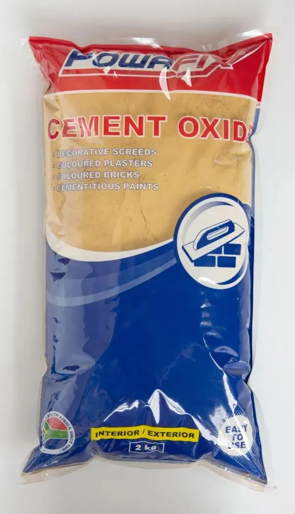 Purchase the Powafix Oxide Powdered Pigment Yellow 2kg for sale online or in-store. Shop our wide range of Building Materials from Buco today!