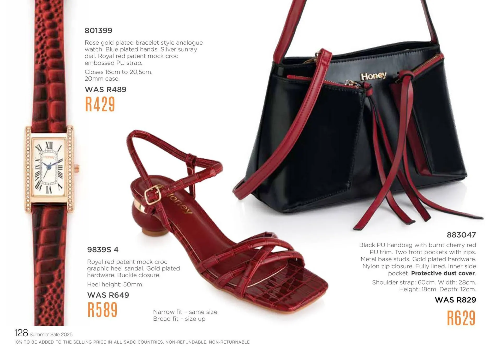 Honey Fashion Accessories catalogue from 23 January to 19 February 2026 - Catalogue Page 130