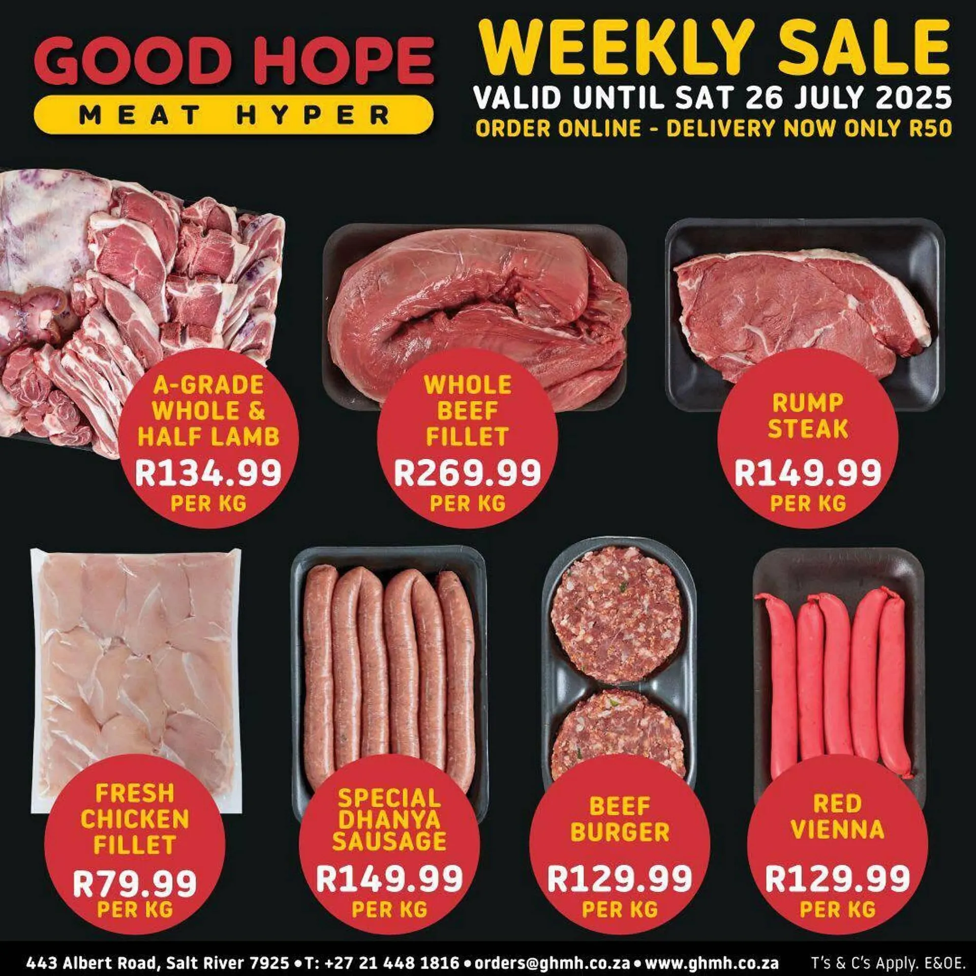 Good Hope Meat Hyper catalogue from 20 July to 26 July 2025 - Catalogue Page 1