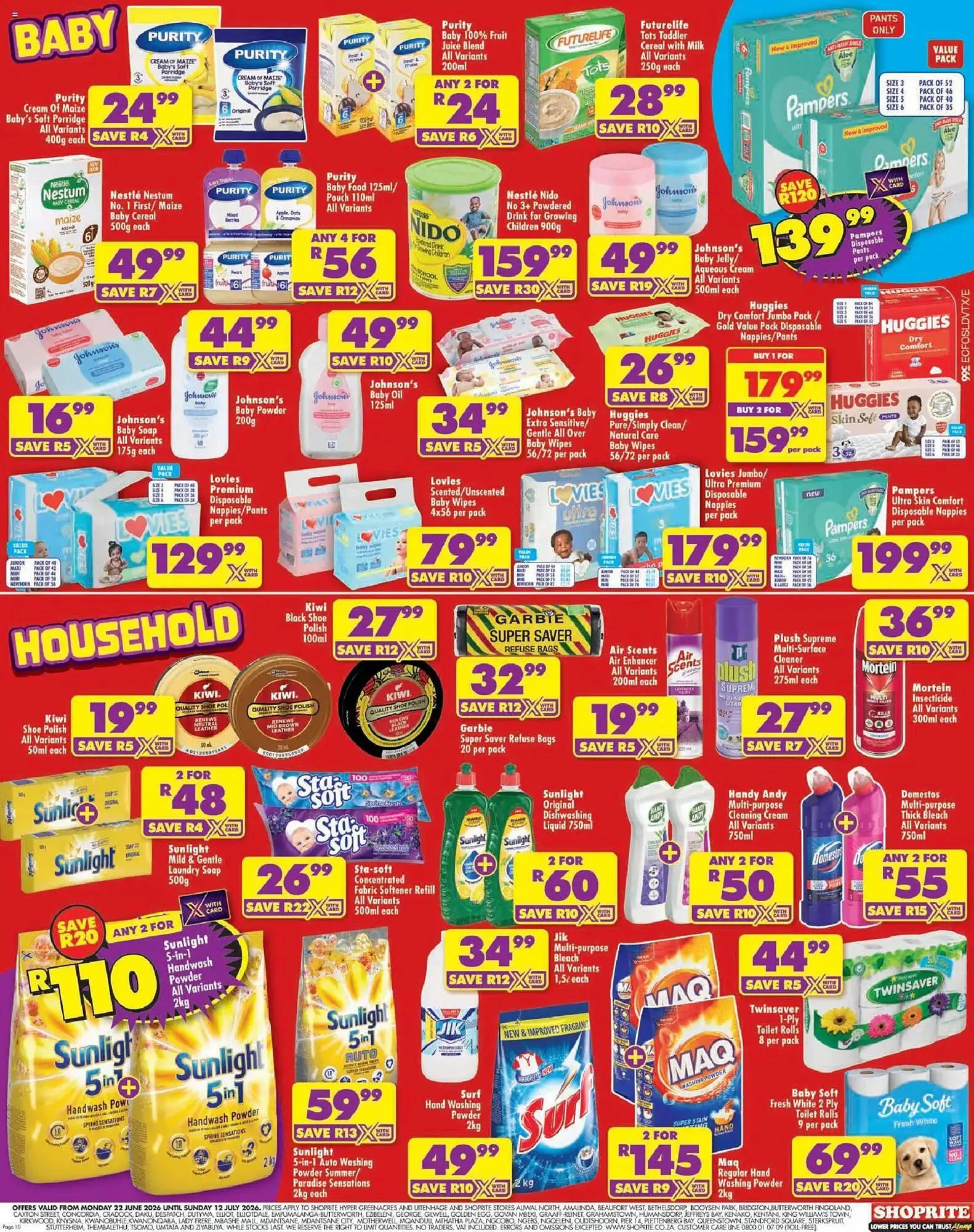 Shoprite catalogue from 22 June to 12 July 2026 - Catalogue Page 10