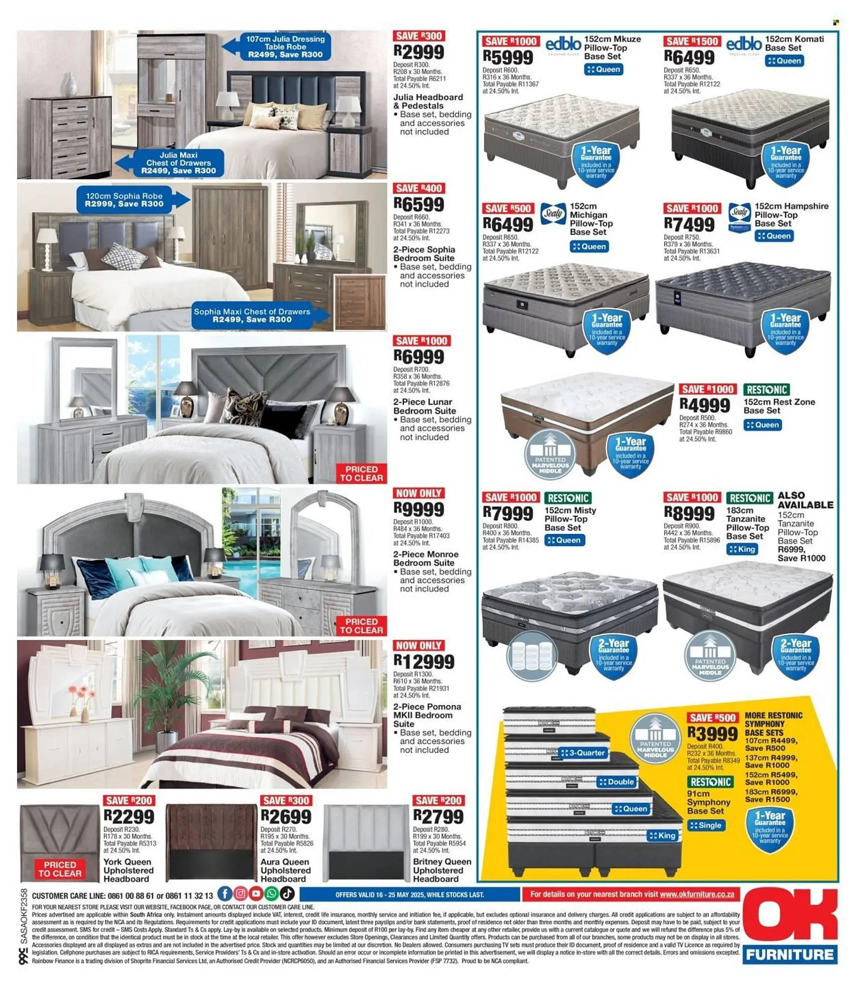 OK Furniture catalogue from 16 May to 25 May 2025 - Catalogue Page 8