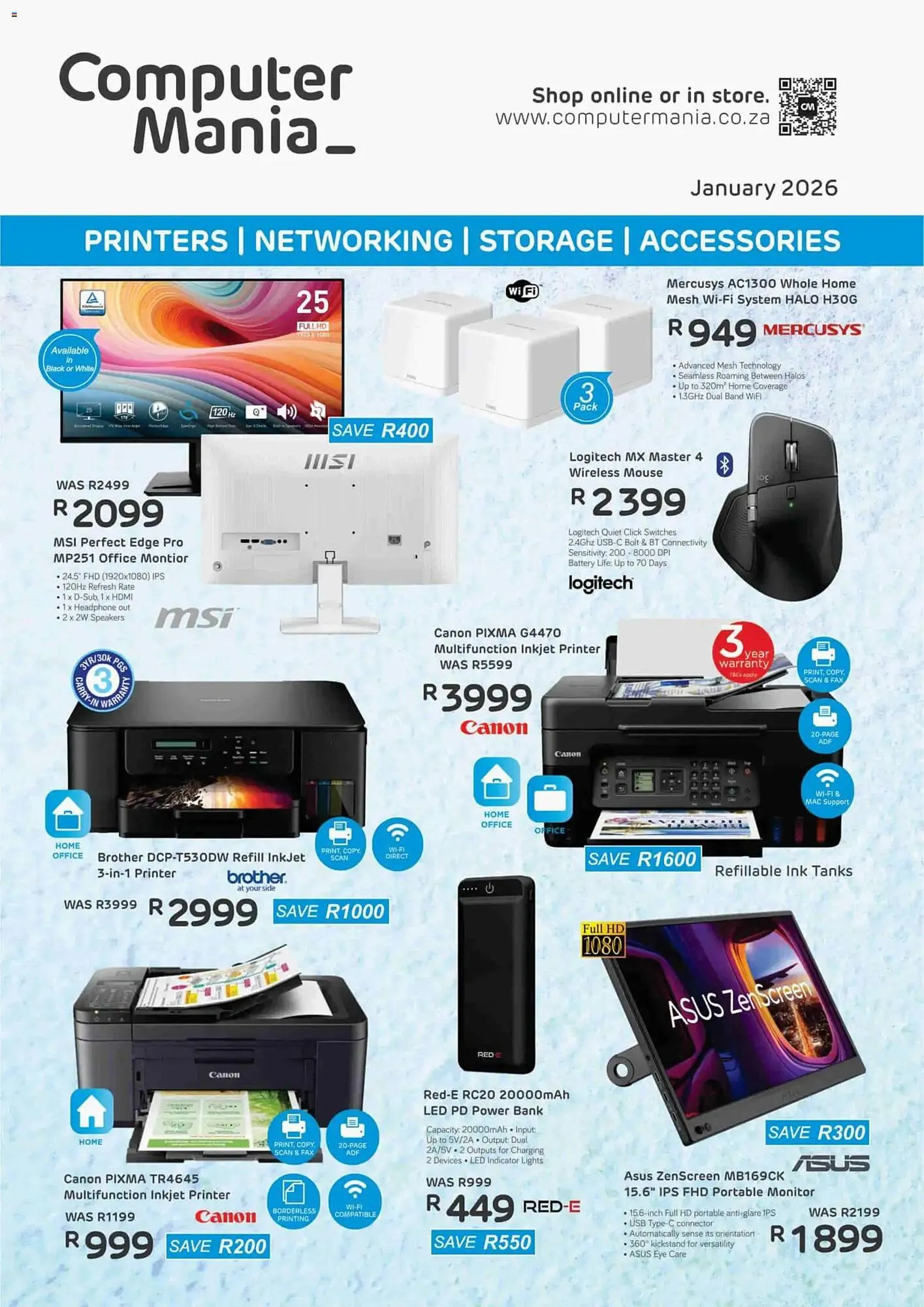 Computer Mania catalogue from 31 December to 31 January 2026 - Catalogue Page 1