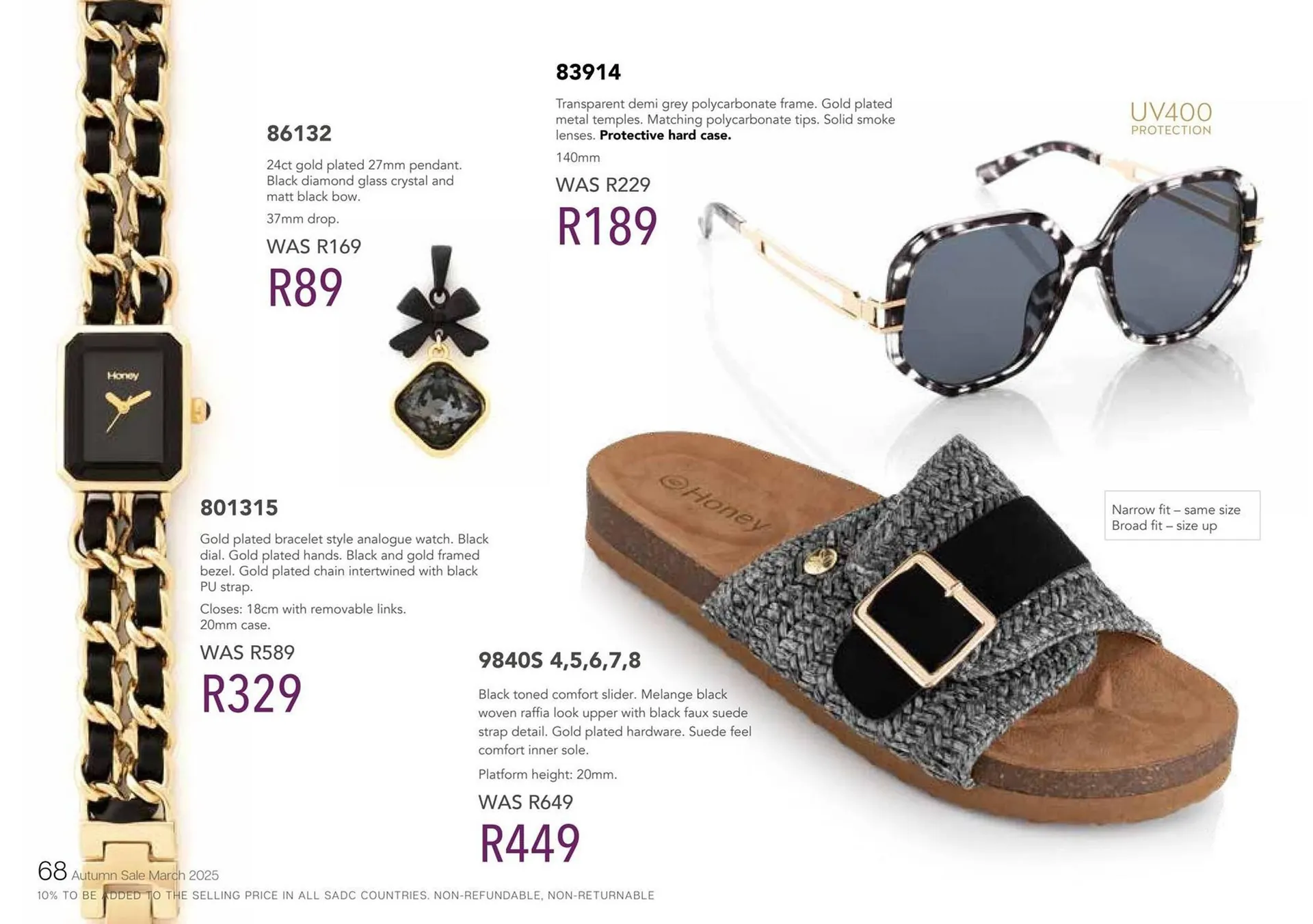 Honey Fashion Accessories catalogue from 6 June to 12 June 2025 - Catalogue Page 70