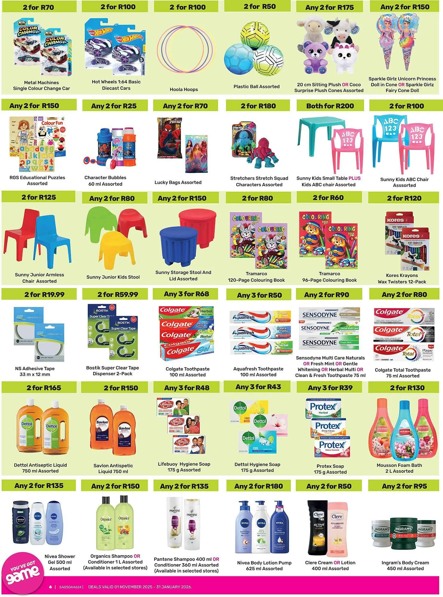 Game catalogue from 1 November to 31 January 2026 - Catalogue Page 6
