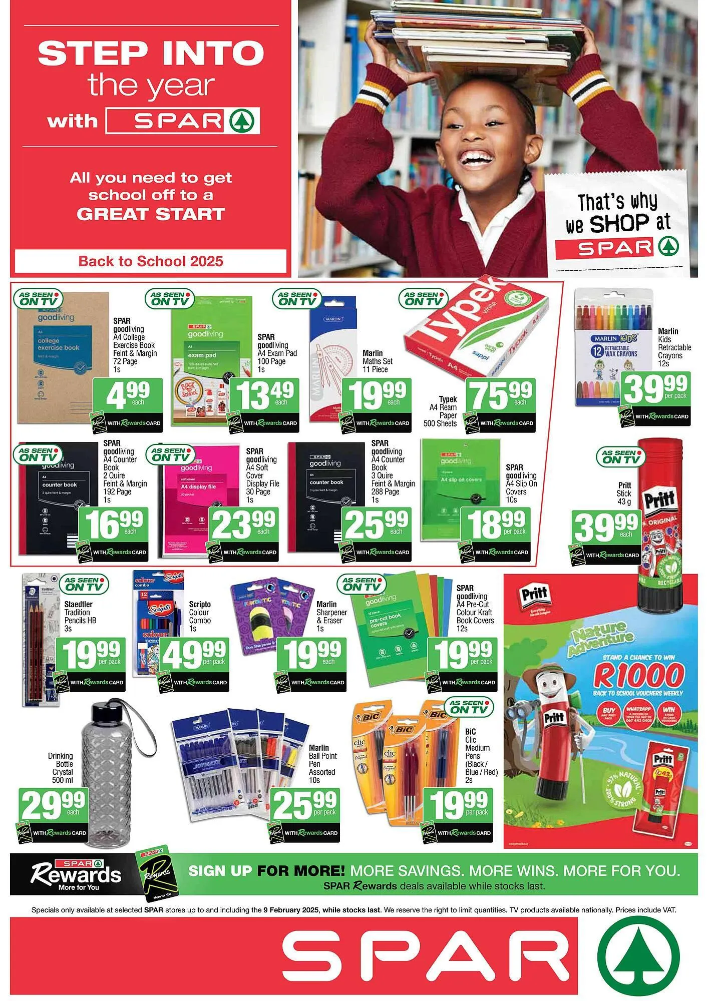 Spar catalogue from 8 January to 9 February 2025 - Catalogue Page 1