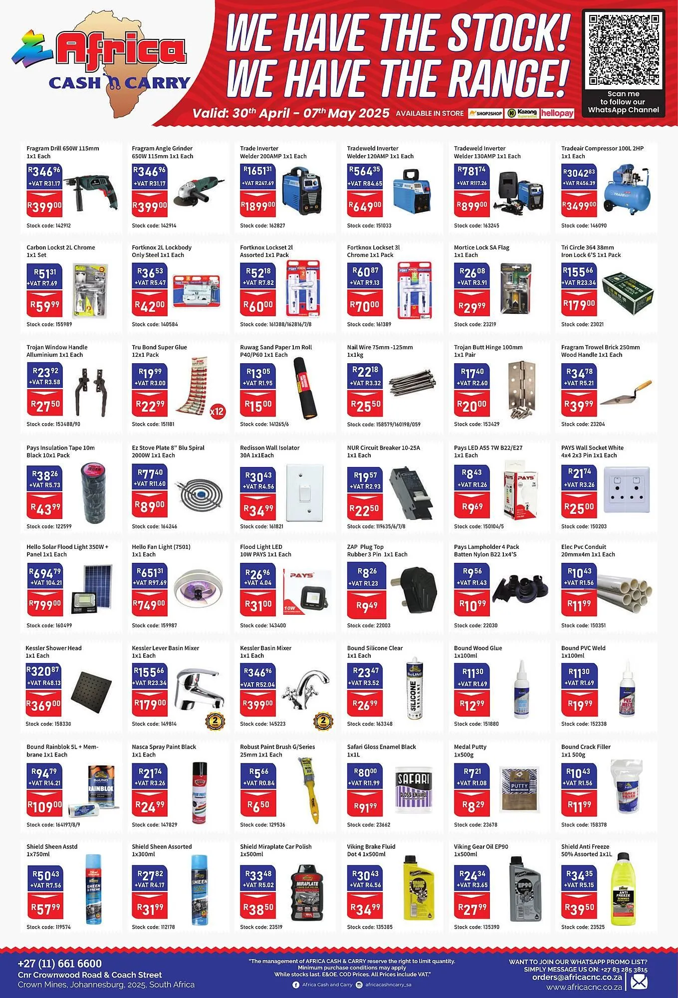 Africa Cash and Carry catalogue from 30 April to 7 May 2025 - Catalogue Page 10