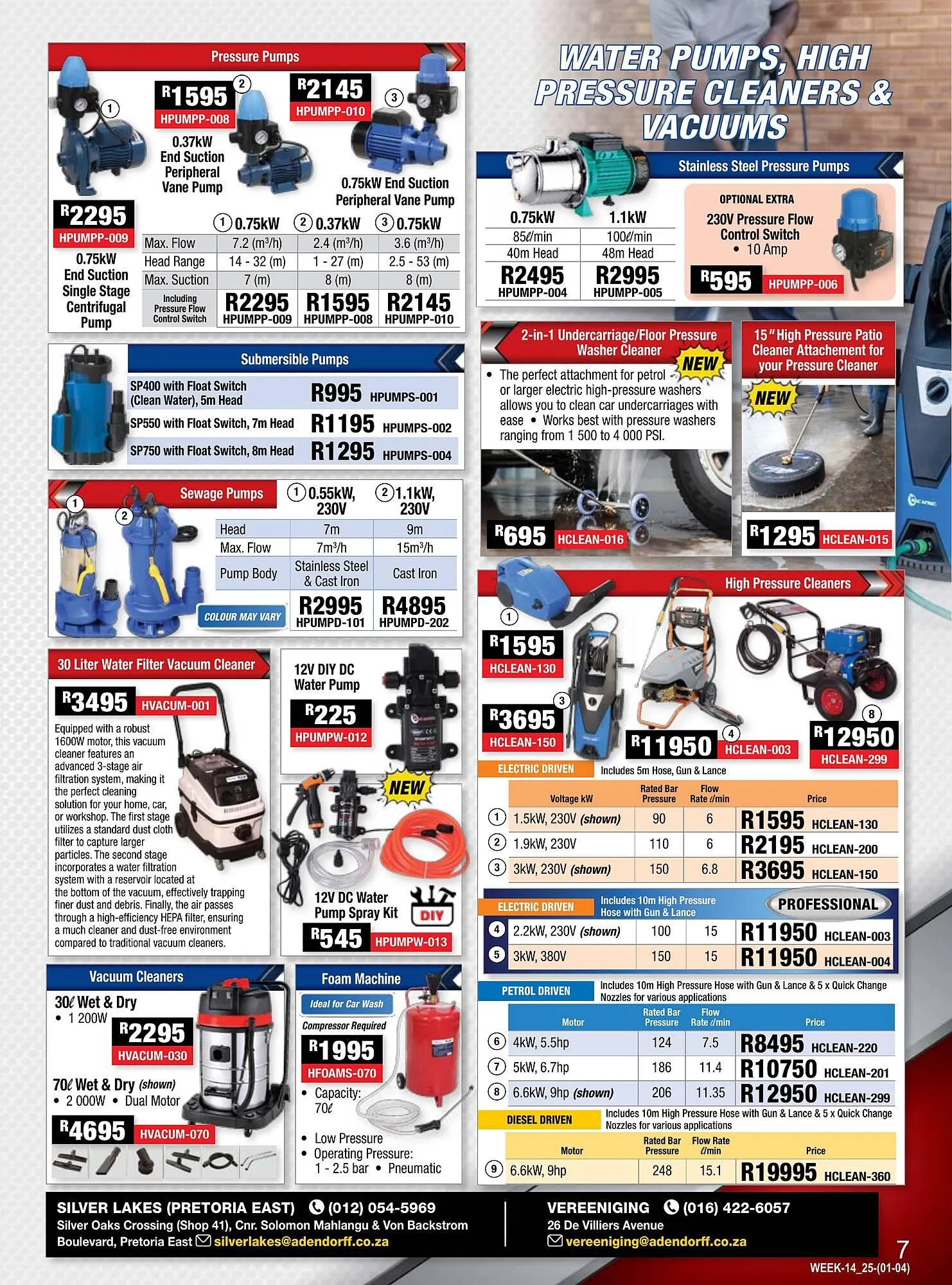 Adendorff Machinery Mart catalogue from 1 April to 30 April 2025 - Catalogue Page 9
