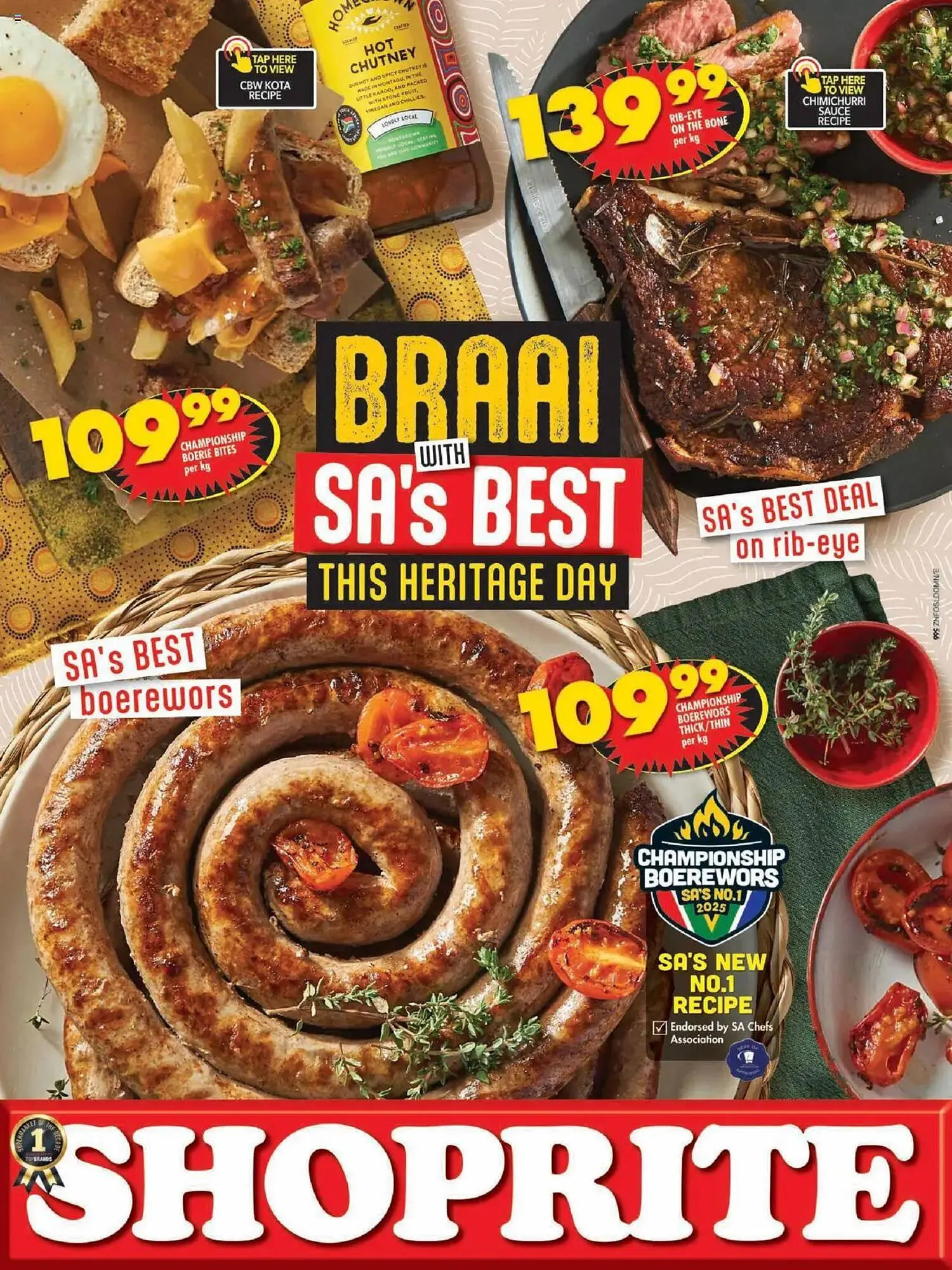 Shoprite catalogue from 22 September to 5 October 2025 - Catalogue Page 1