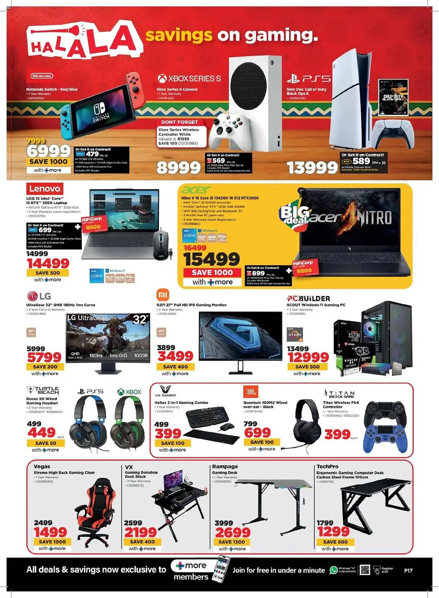 HiFi Corp catalogue from 3 September to 24 September 2025 - Catalogue Page 17