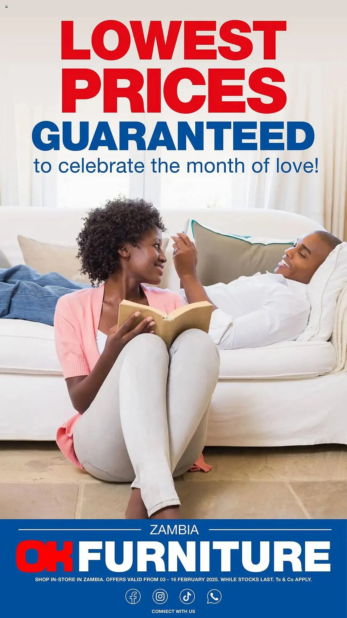 OK Furniture catalogue from 3 February to 16 February 2025 - Catalogue Page 1