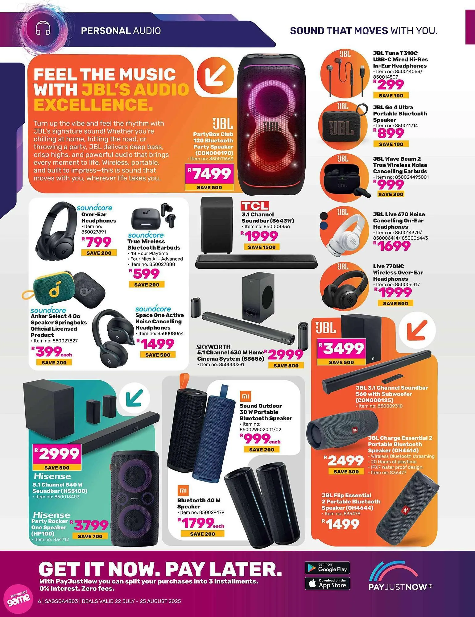 Game catalogue from 22 July to 25 August 2025 - Catalogue Page 6