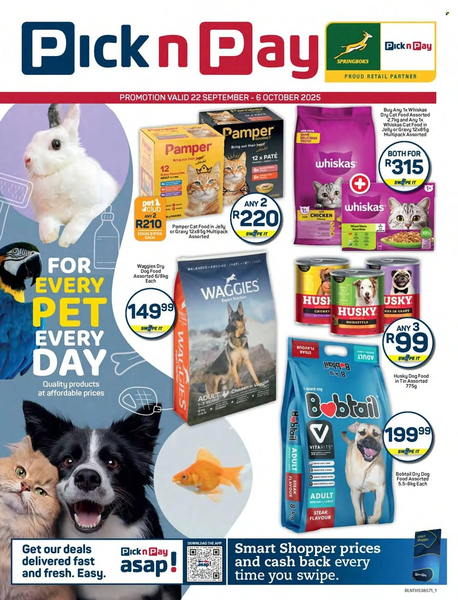 Pick n Pay catalogue from 22 September to 6 October 2025 - Catalogue Page 1
