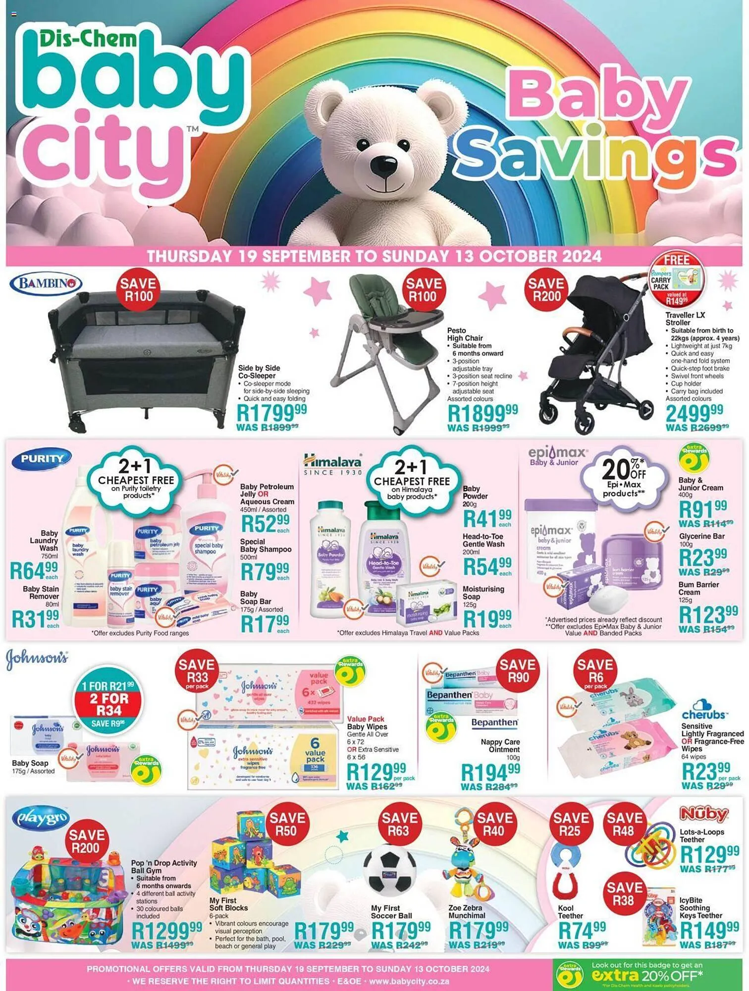 Baby City catalogue from 19 September to 13 October 2024 - Catalogue Page 1