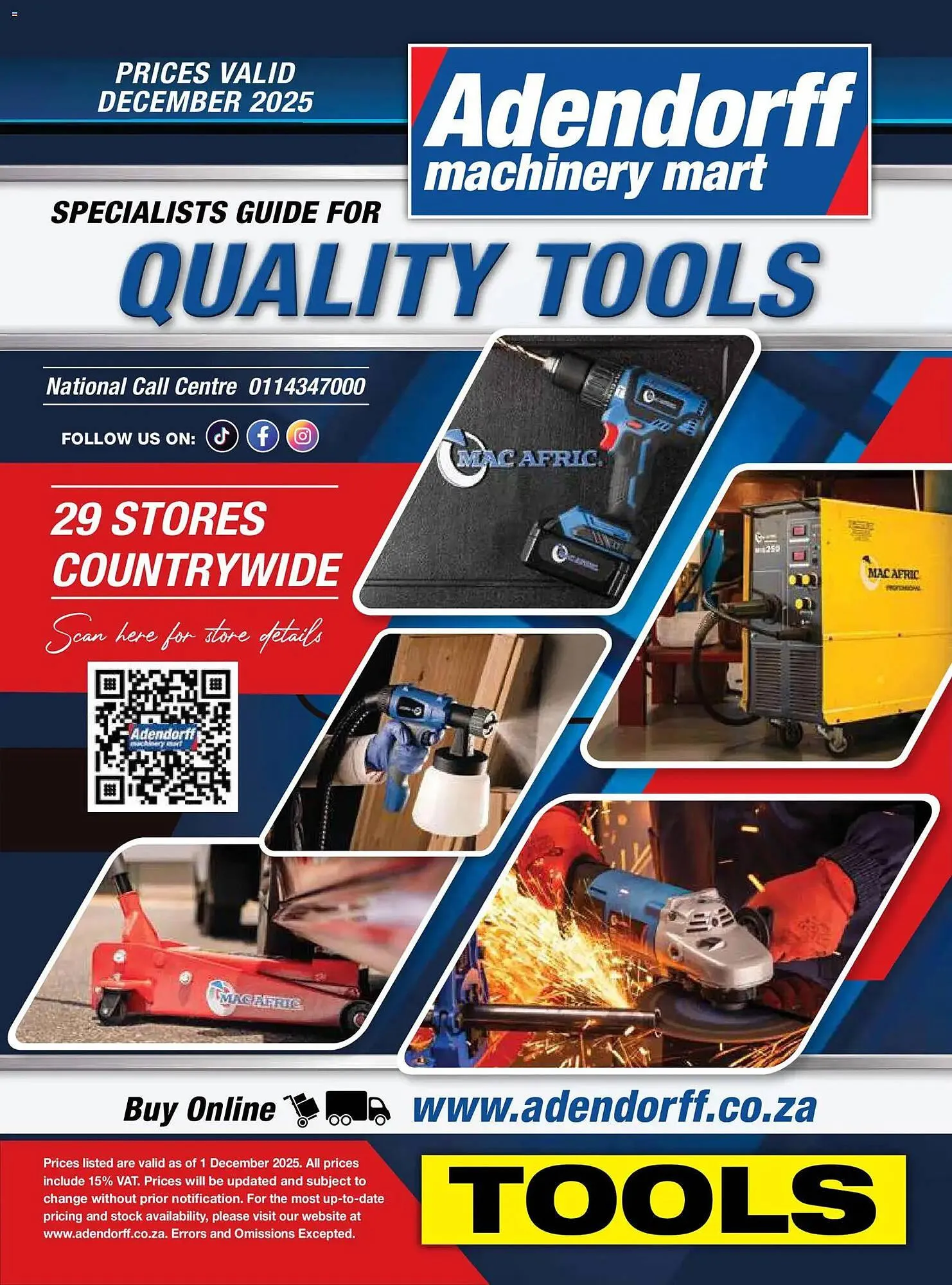 Adendorff Machinery Mart catalogue - 1