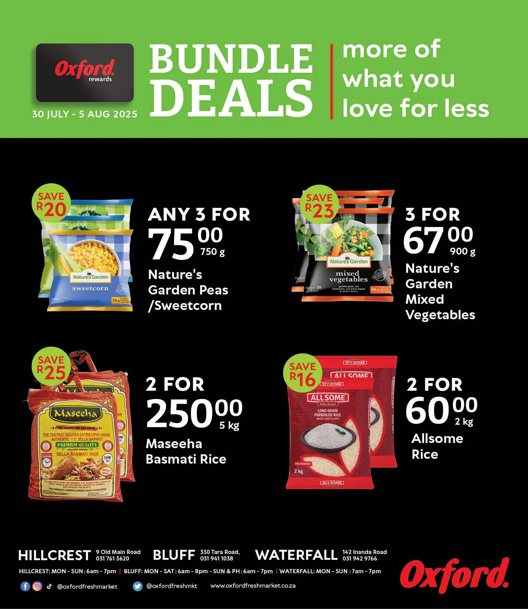 Oxford Freshmarket catalogue from 30 July to 5 August 2025 - Catalogue Page 4