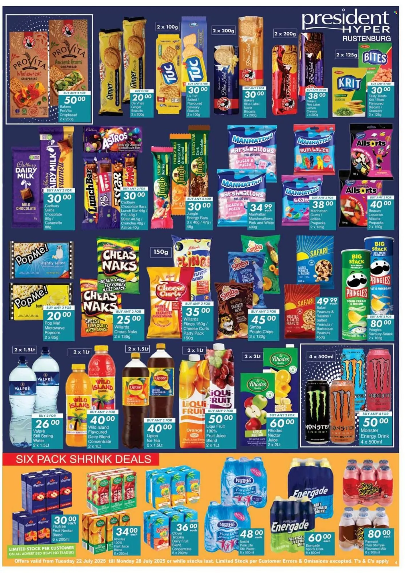 President Hyper catalogue from 22 July to 28 July 2025 - Catalogue Page 4