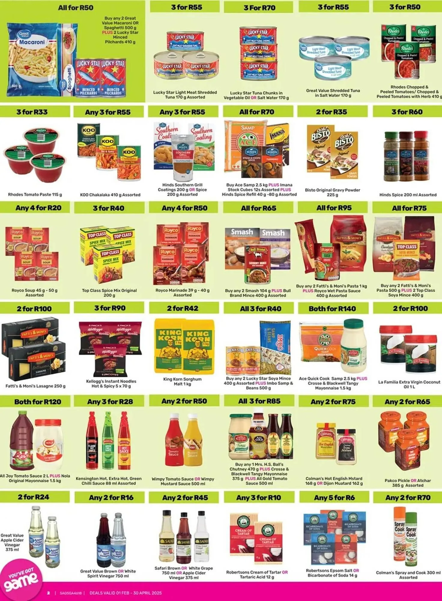 Game catalogue from 4 February to 30 April 2025 - Catalogue Page 2