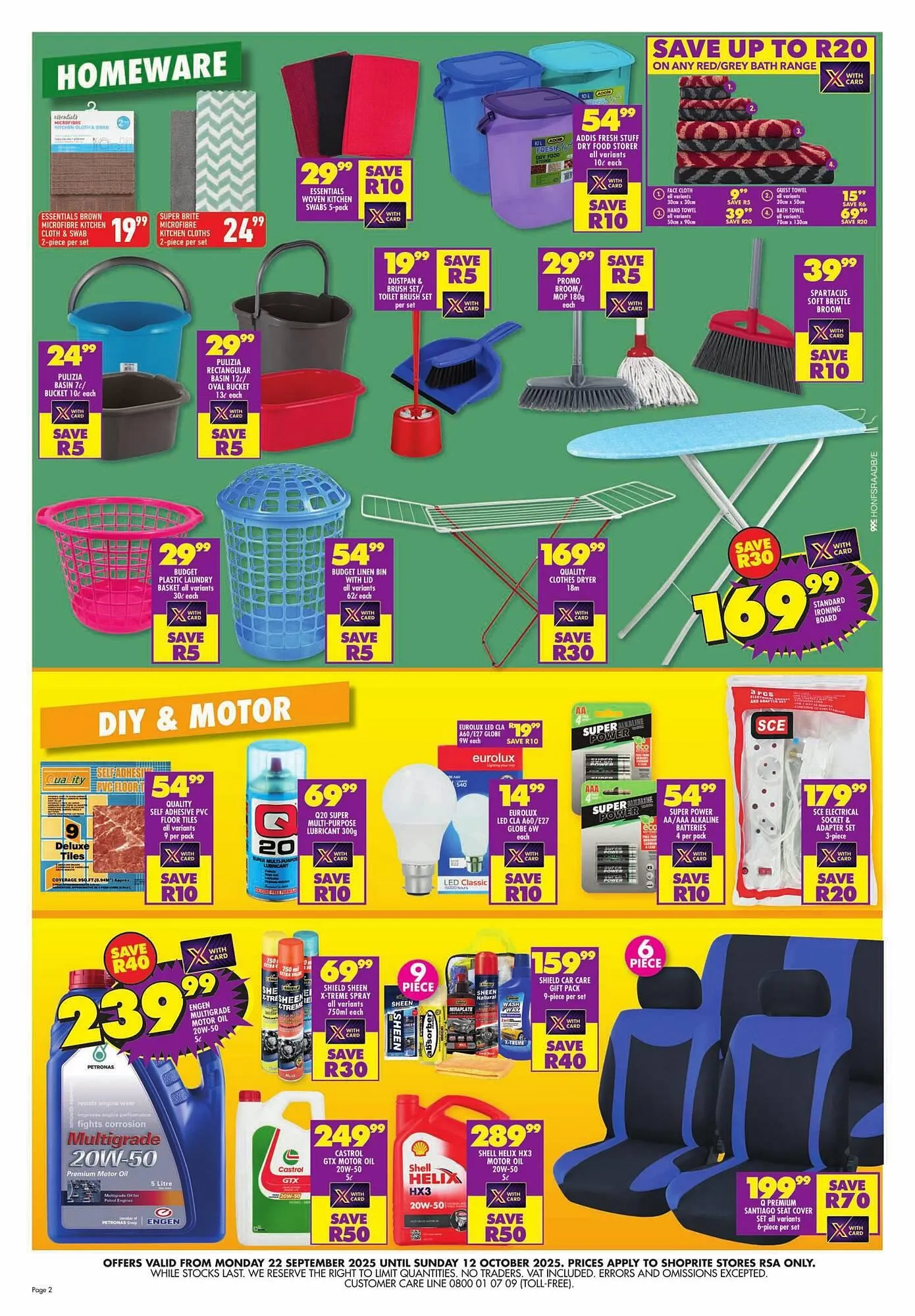 Shoprite catalogue from 22 September to 12 October 2025 - Catalogue Page 2