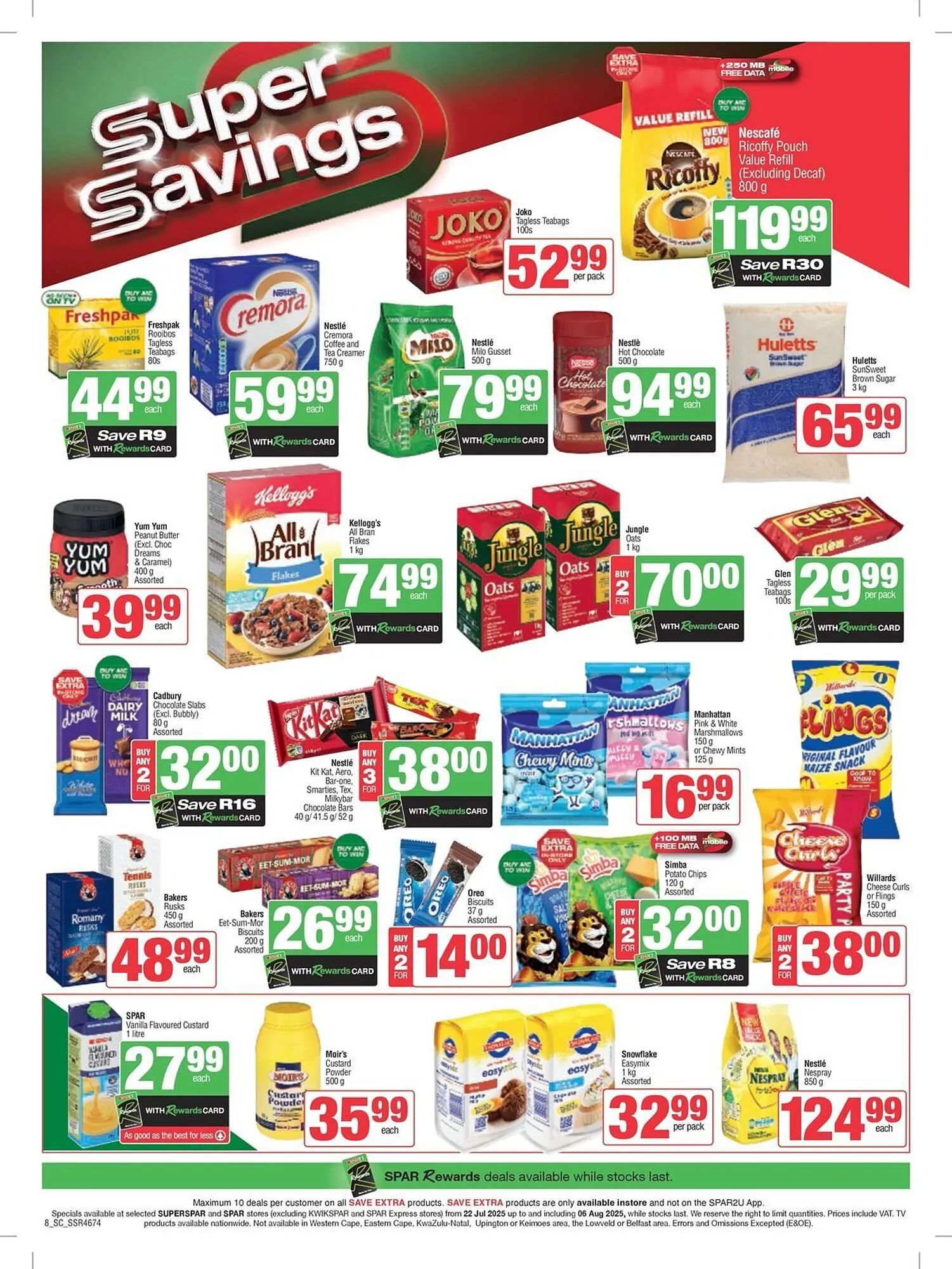 KwikSpar catalogue from 24 July to 6 August 2025 - Catalogue Page 8