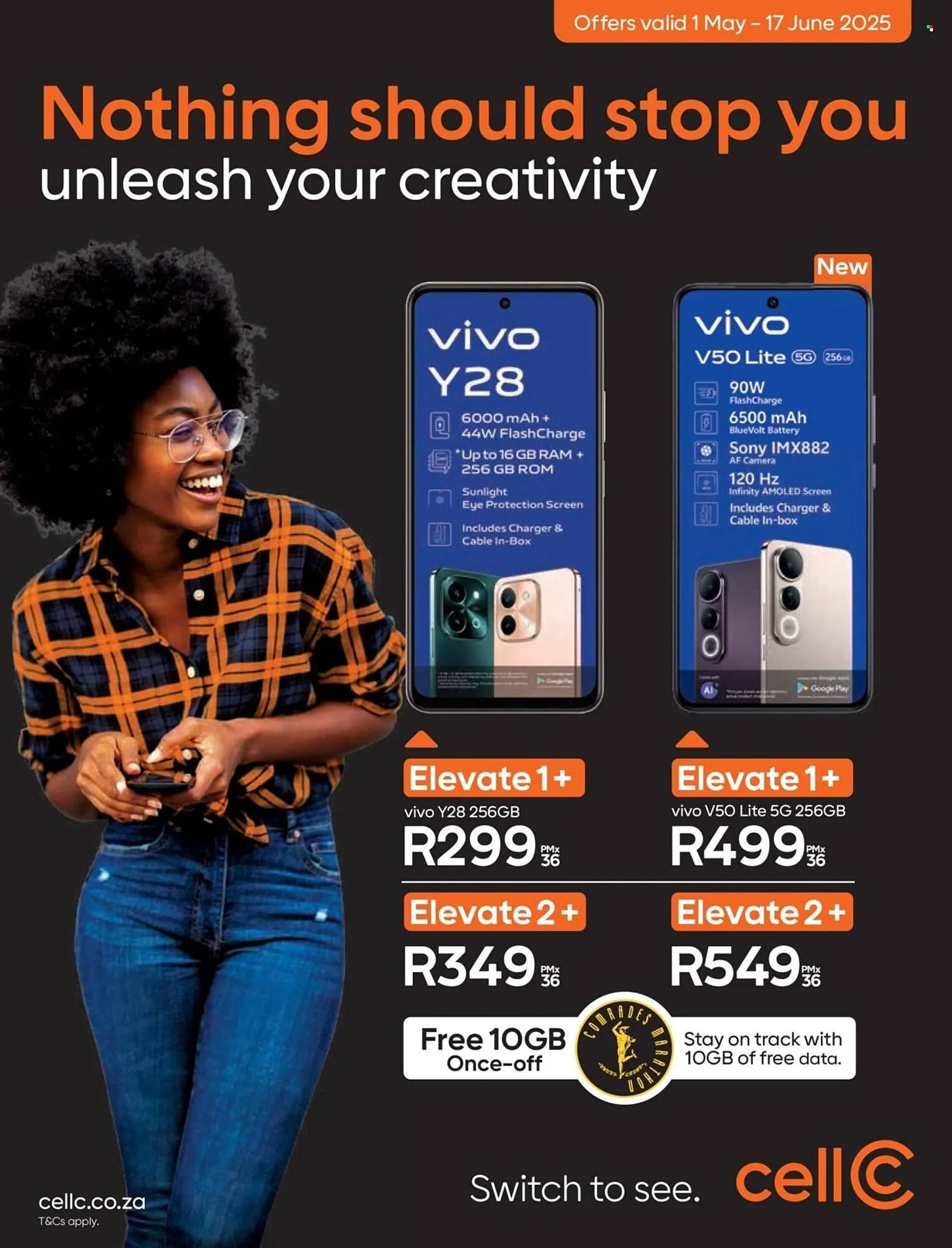 Cell C catalogue from 1 May to 17 June 2025 - Catalogue Page 44
