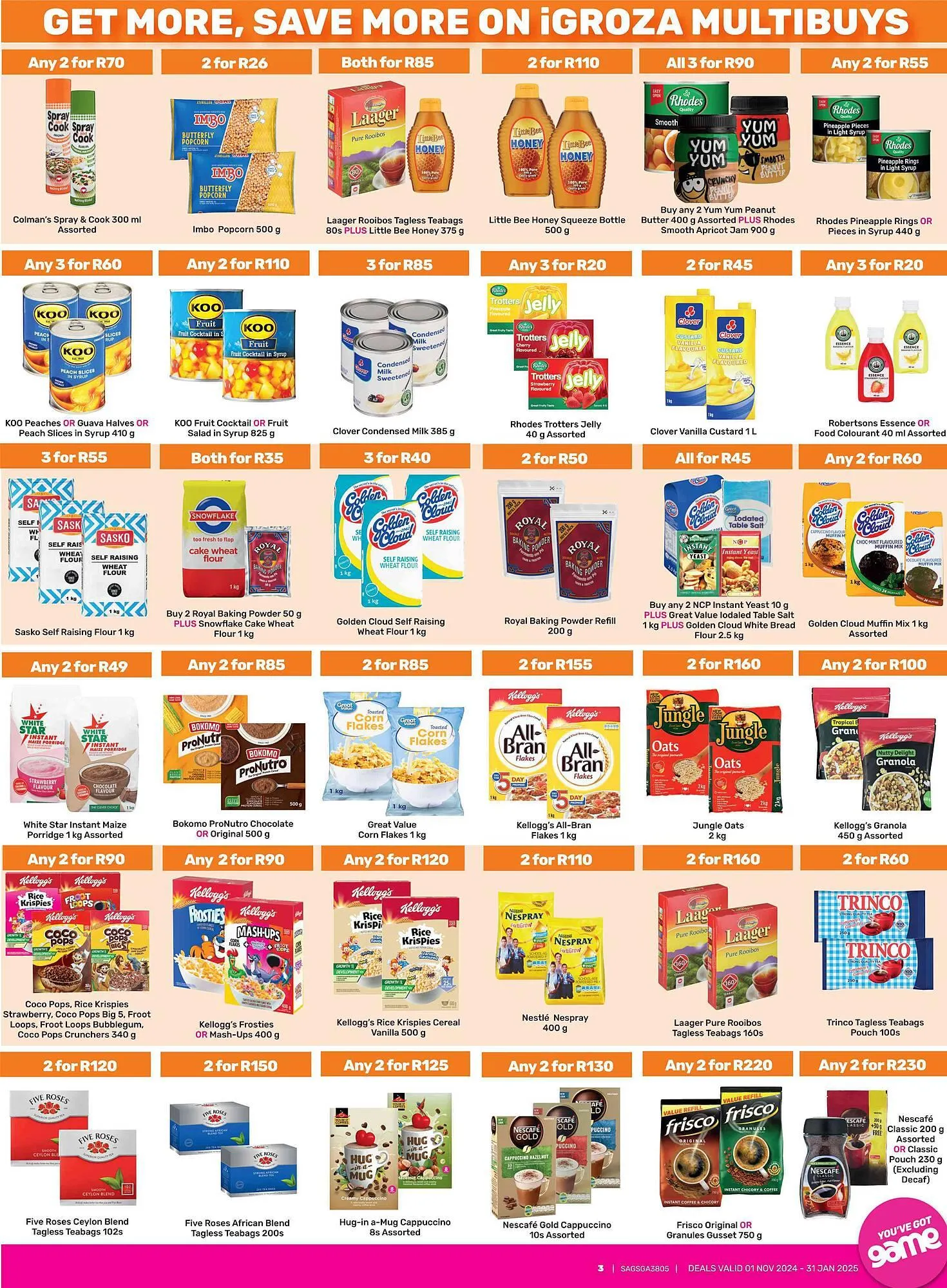 Game catalogue from 1 November to 31 January 2025 - Catalogue Page 3