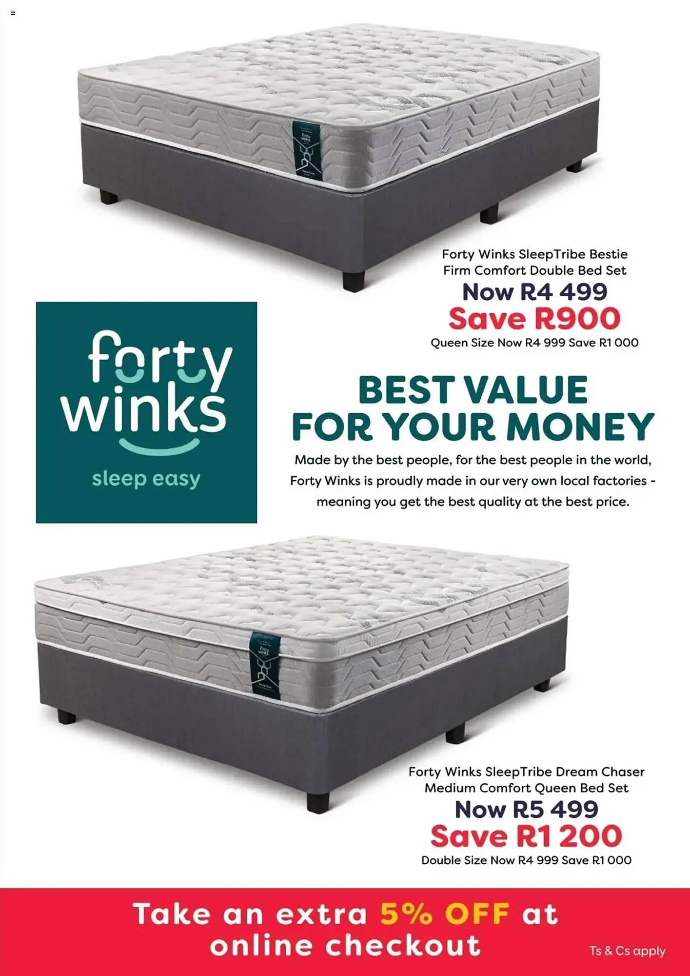 Dial a Bed catalogue from 5 March to 6 May 2025 - Catalogue Page 5