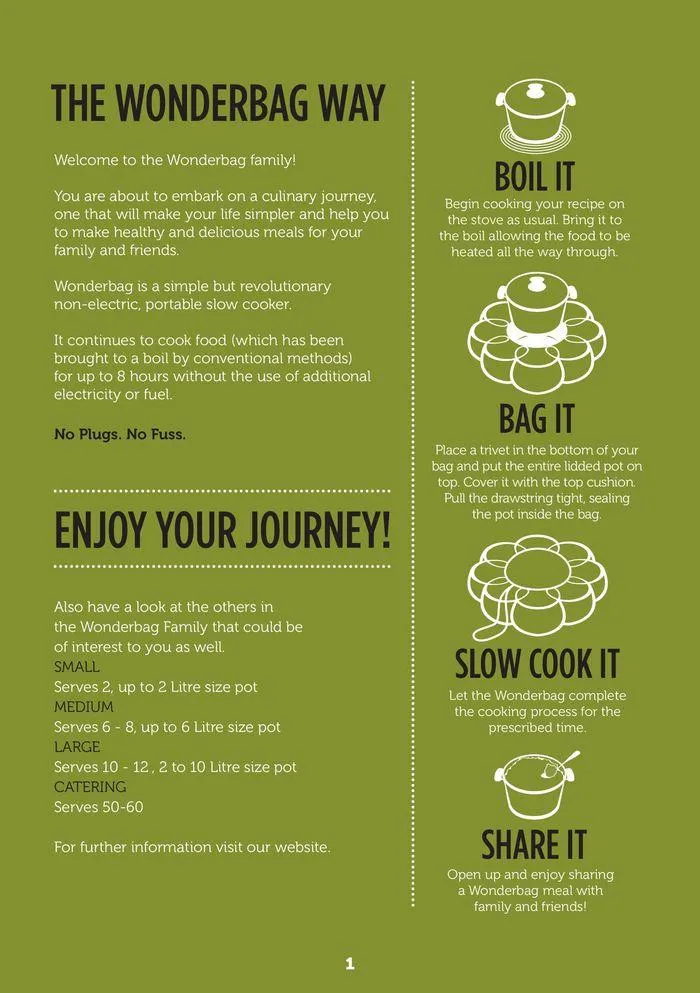 Wonderbag Recipe Book from 8 January to 30 June 2024 - Catalogue Page 2